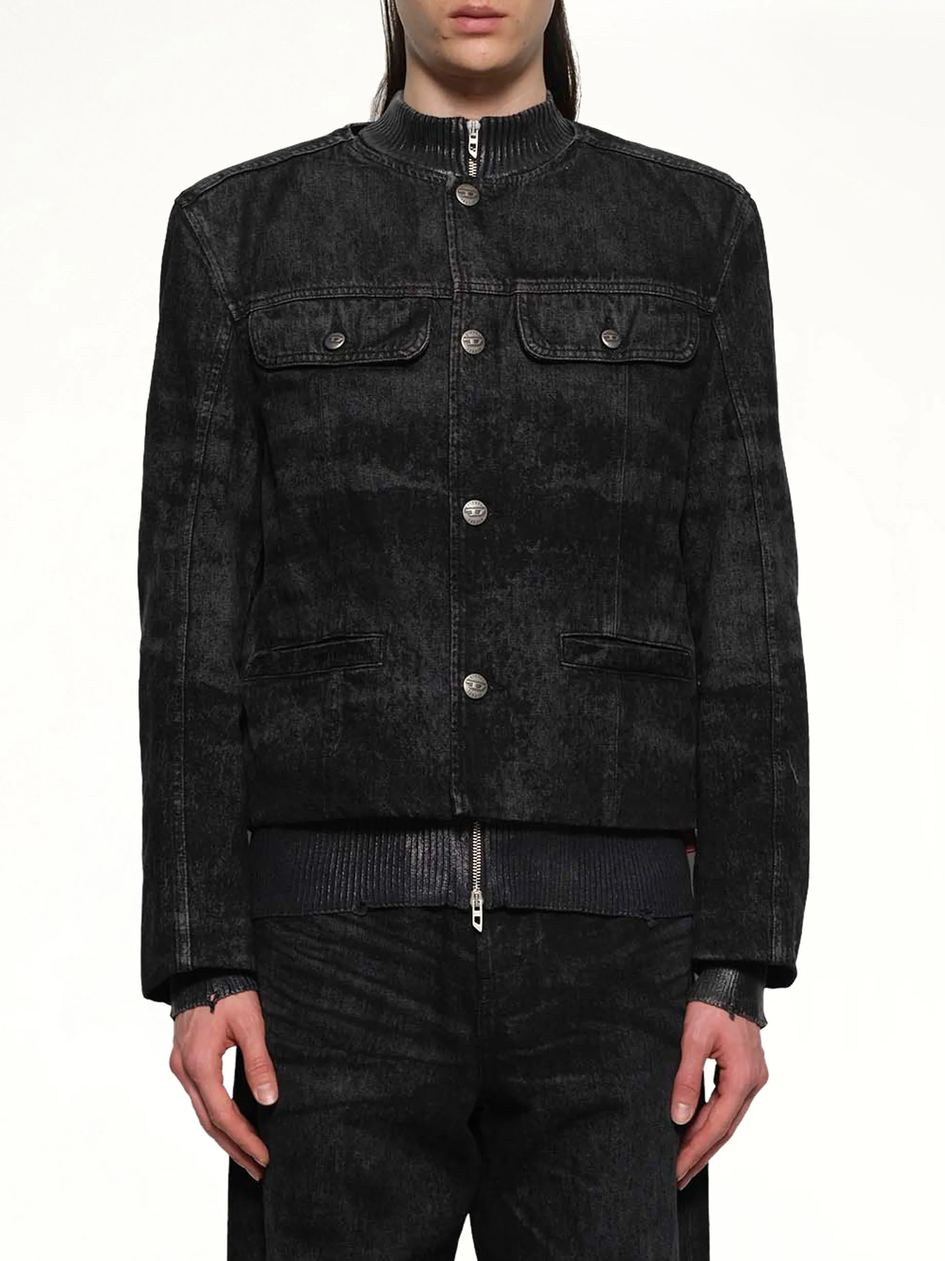 D-ABERDEEN-FSH2 Runway Jacket in Black sold by MARAIS