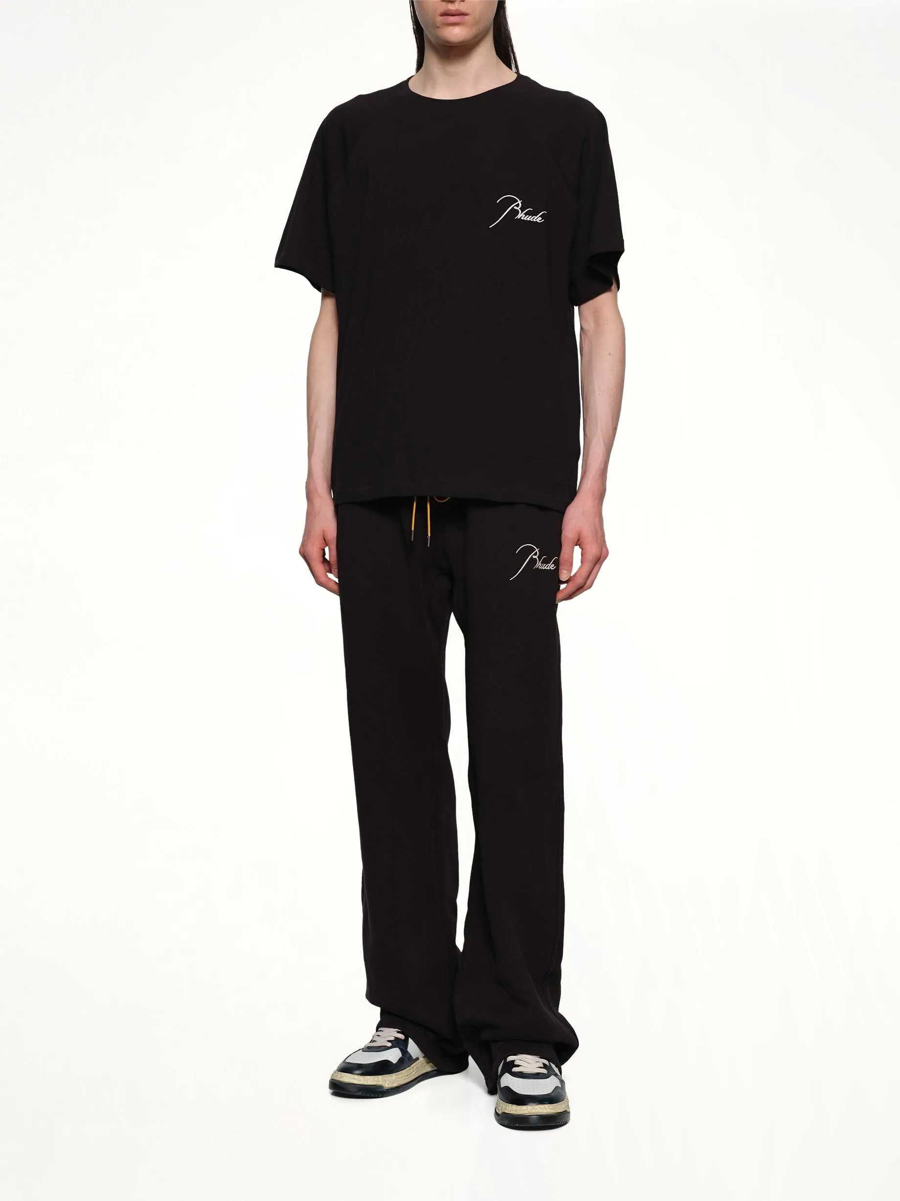 Classique Raglan T-Shirt in Black/White sold by MARAIS product image thumbnail 4