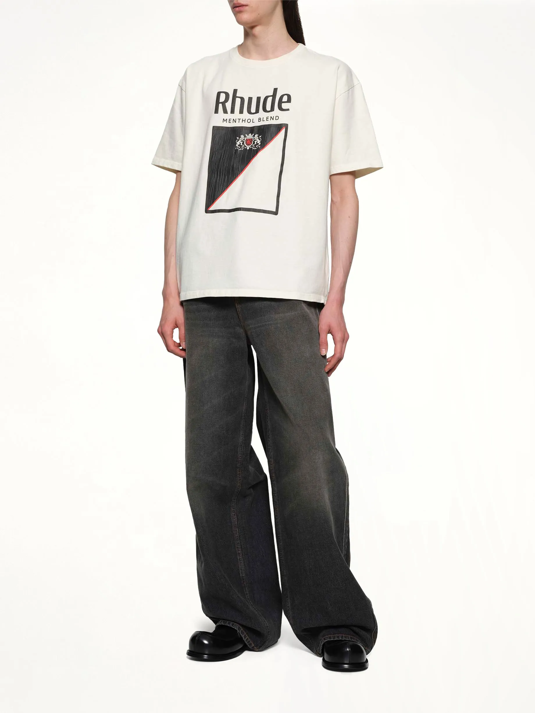 Collins Fumar T-Shirt in Vintage White sold by MARAIS product image thumbnail 4