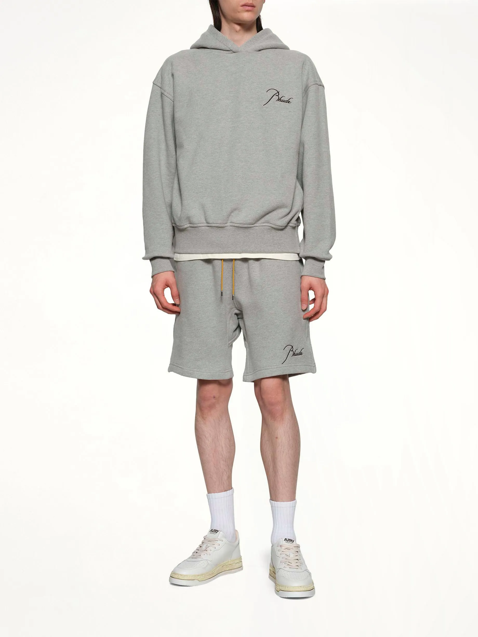 Classique Sweatshort in Heather Grey/Black sold by MARAIS product image thumbnail 4