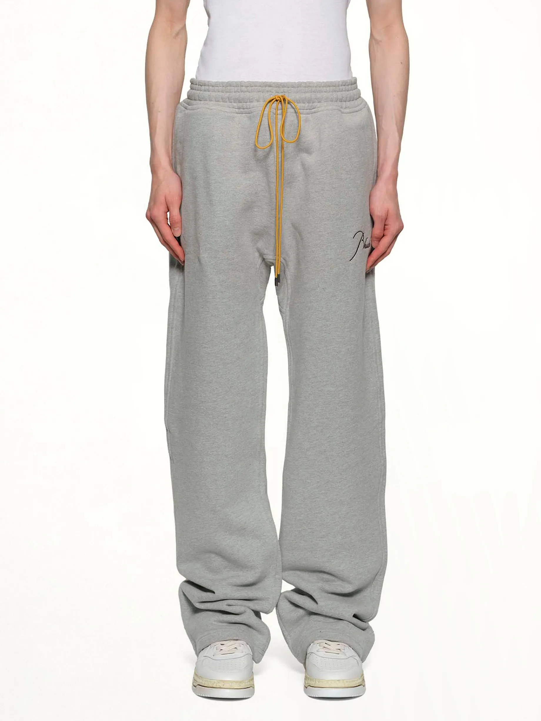Classique Sweatpant in Heather Grey/Black sold by MARAIS