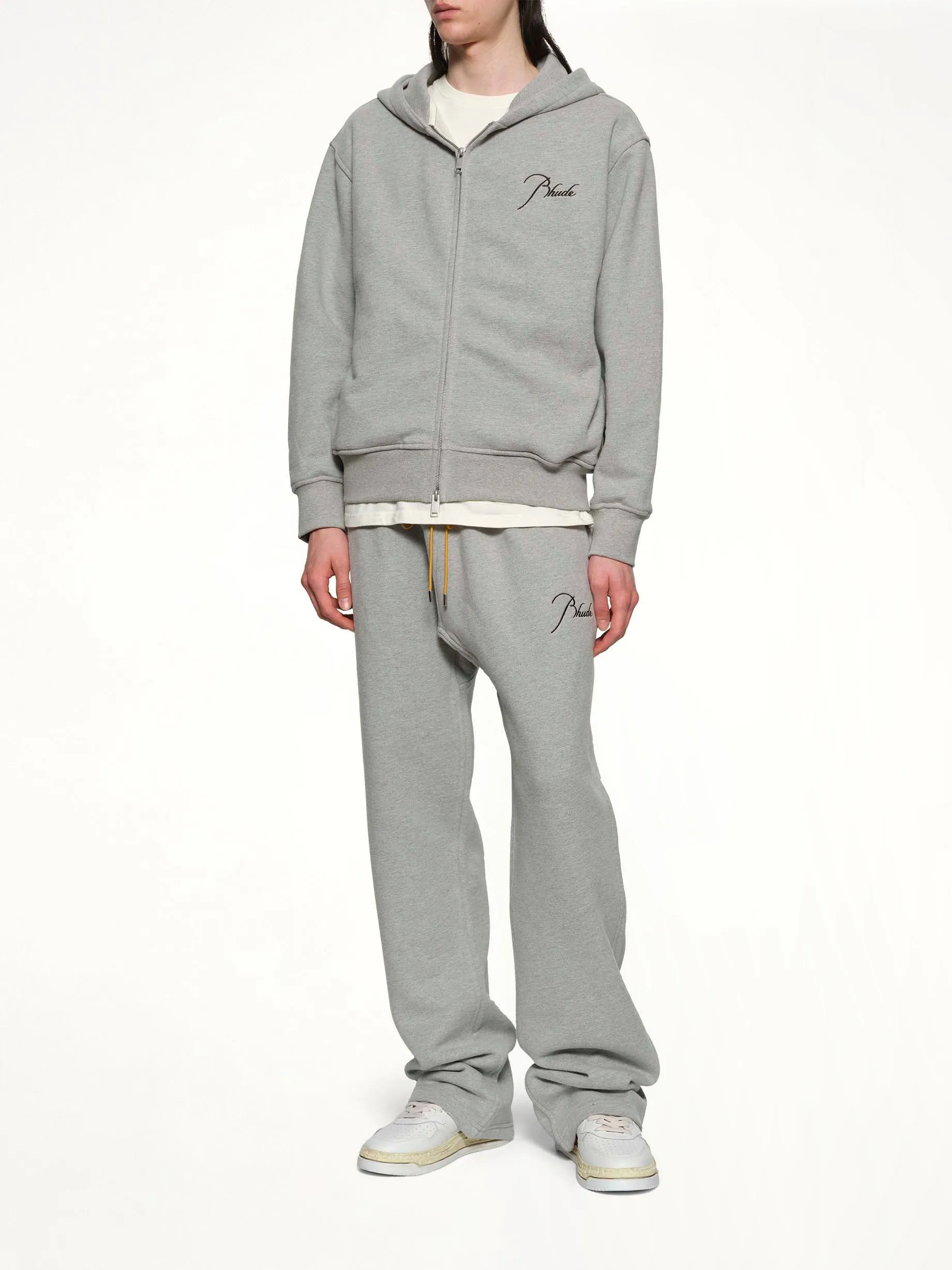 Classique Sweatpant in Heather Grey/Black sold by MARAIS product image thumbnail 4