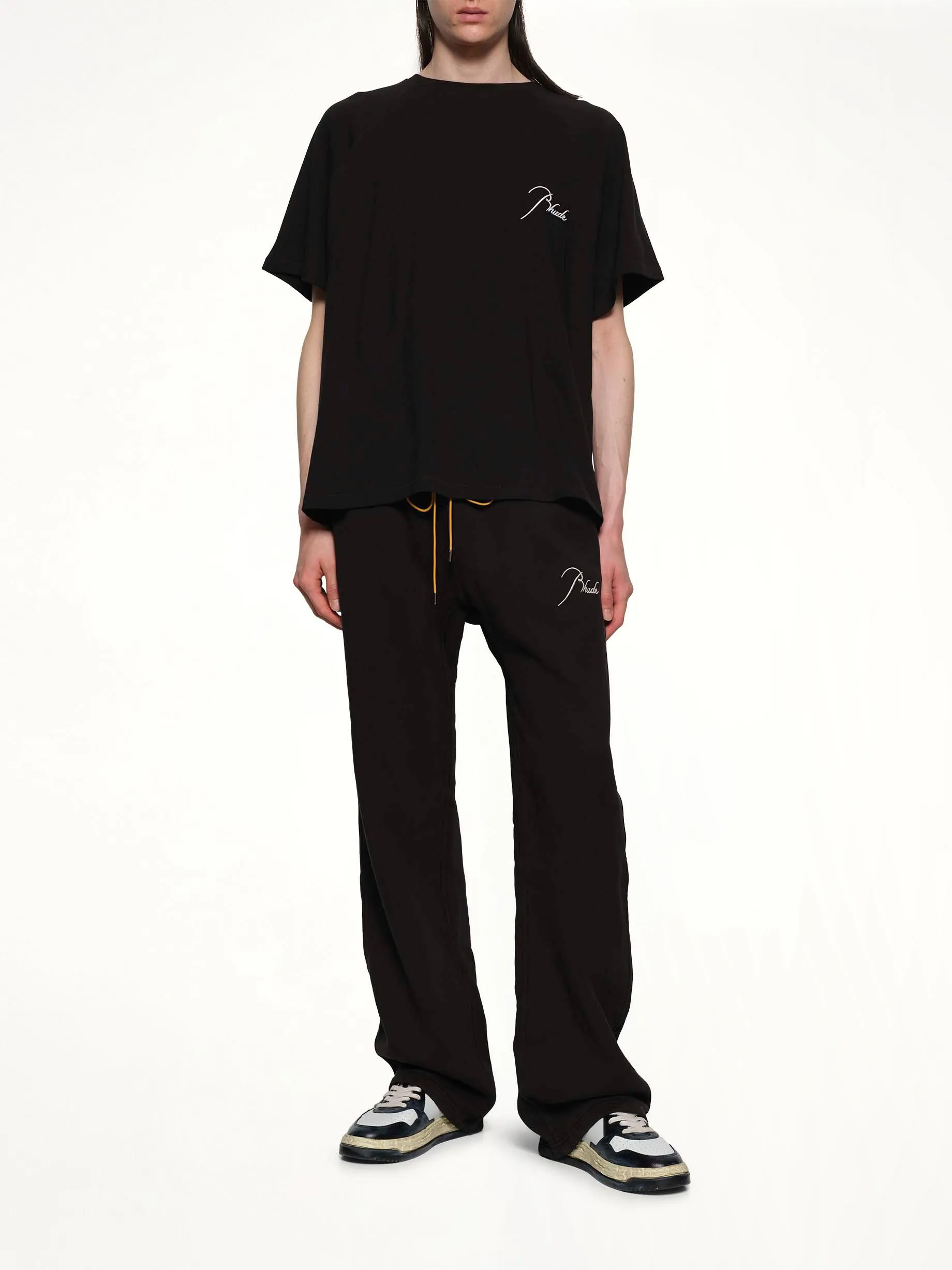 Classique Sweatpant in Black/White sold by MARAIS product image thumbnail 4