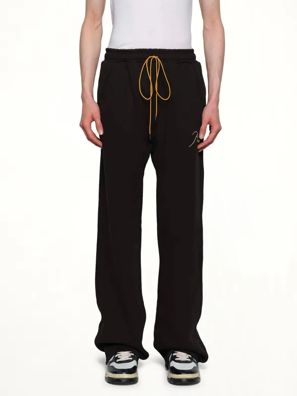 Classique Sweatpant in Black/White sold by MARAIS