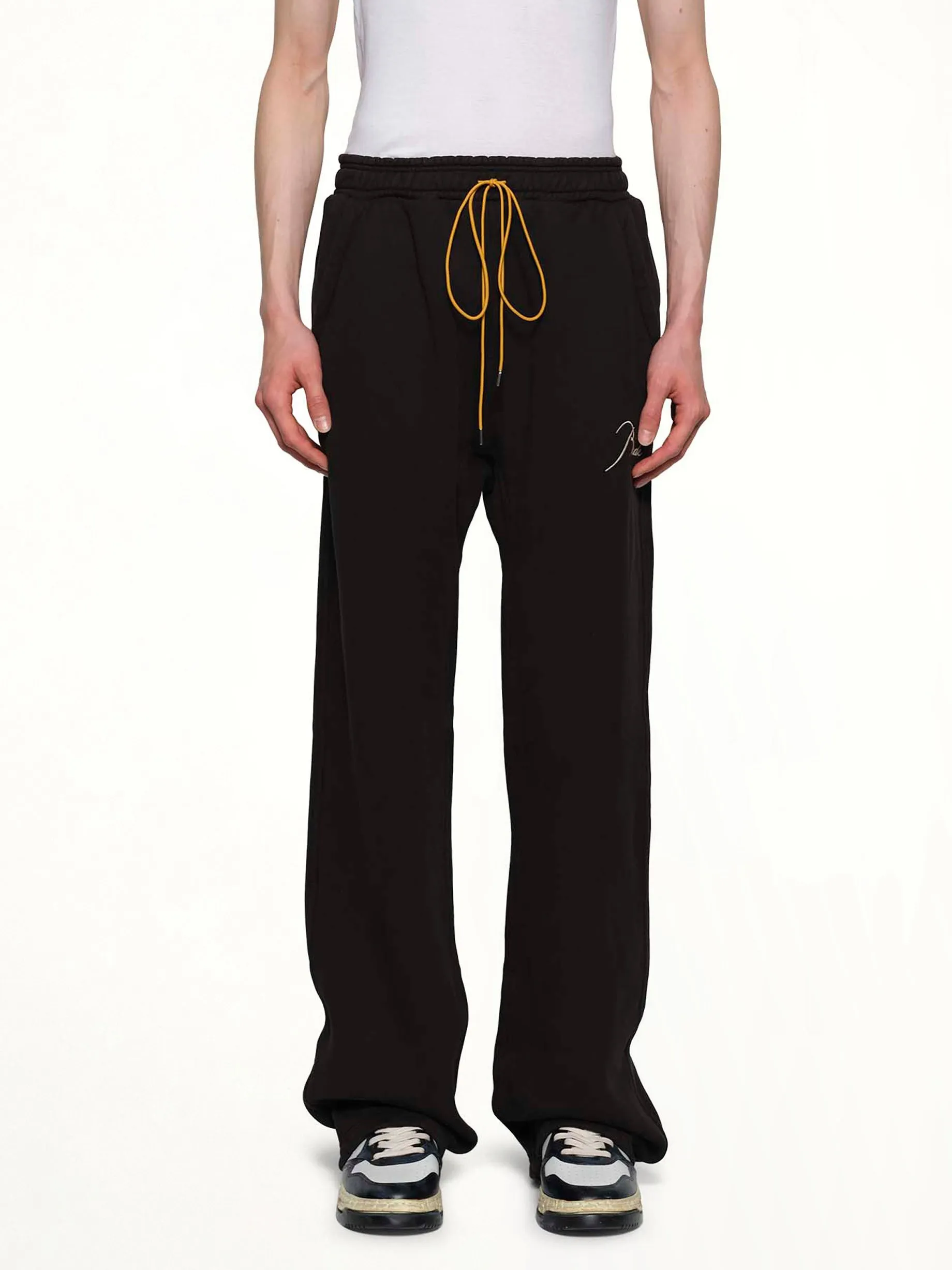 Classique Sweatpant in Black/White sold by MARAIS