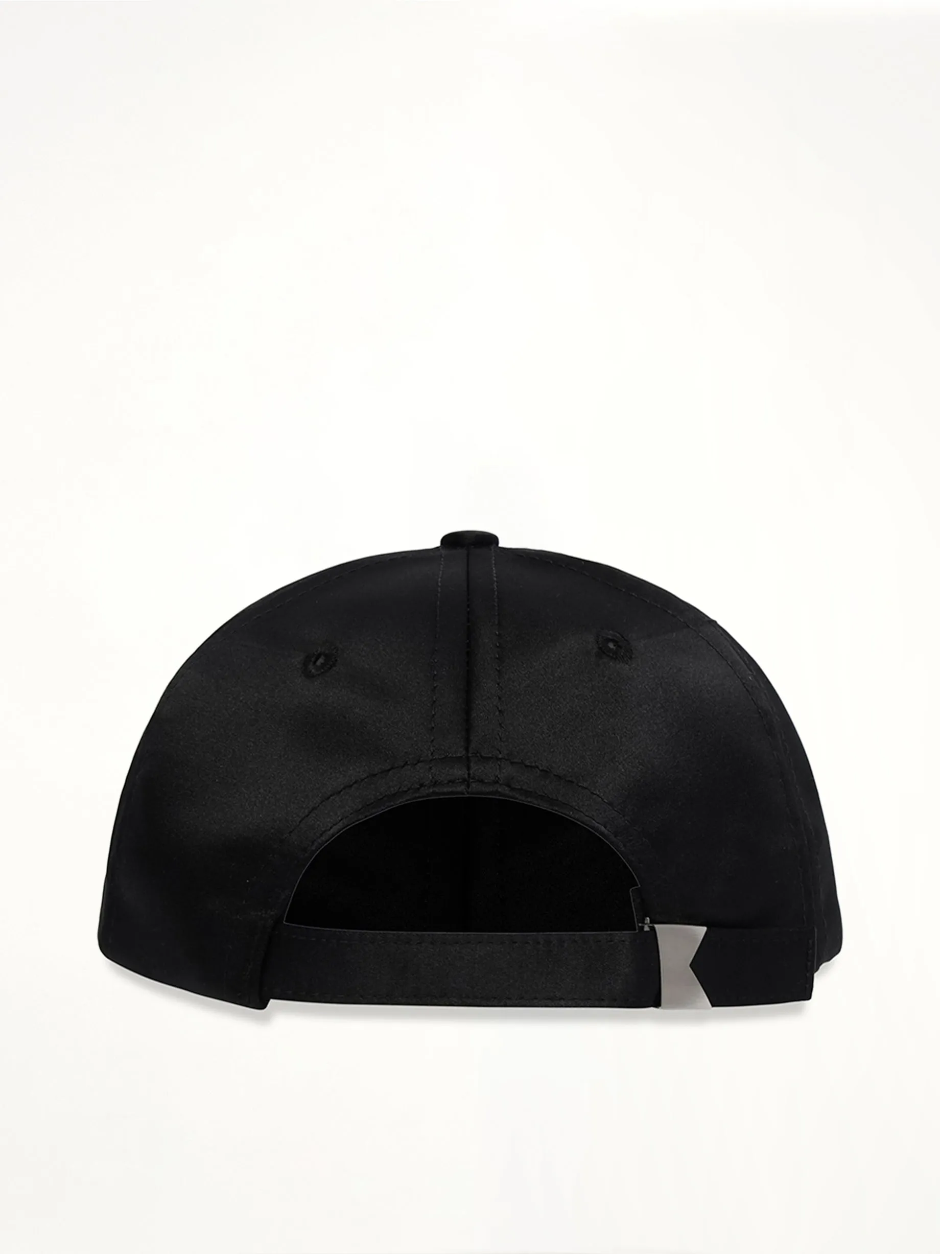 Rhude Sports Club Curved Brim Hat in Black sold by MARAIS product image thumbnail 3