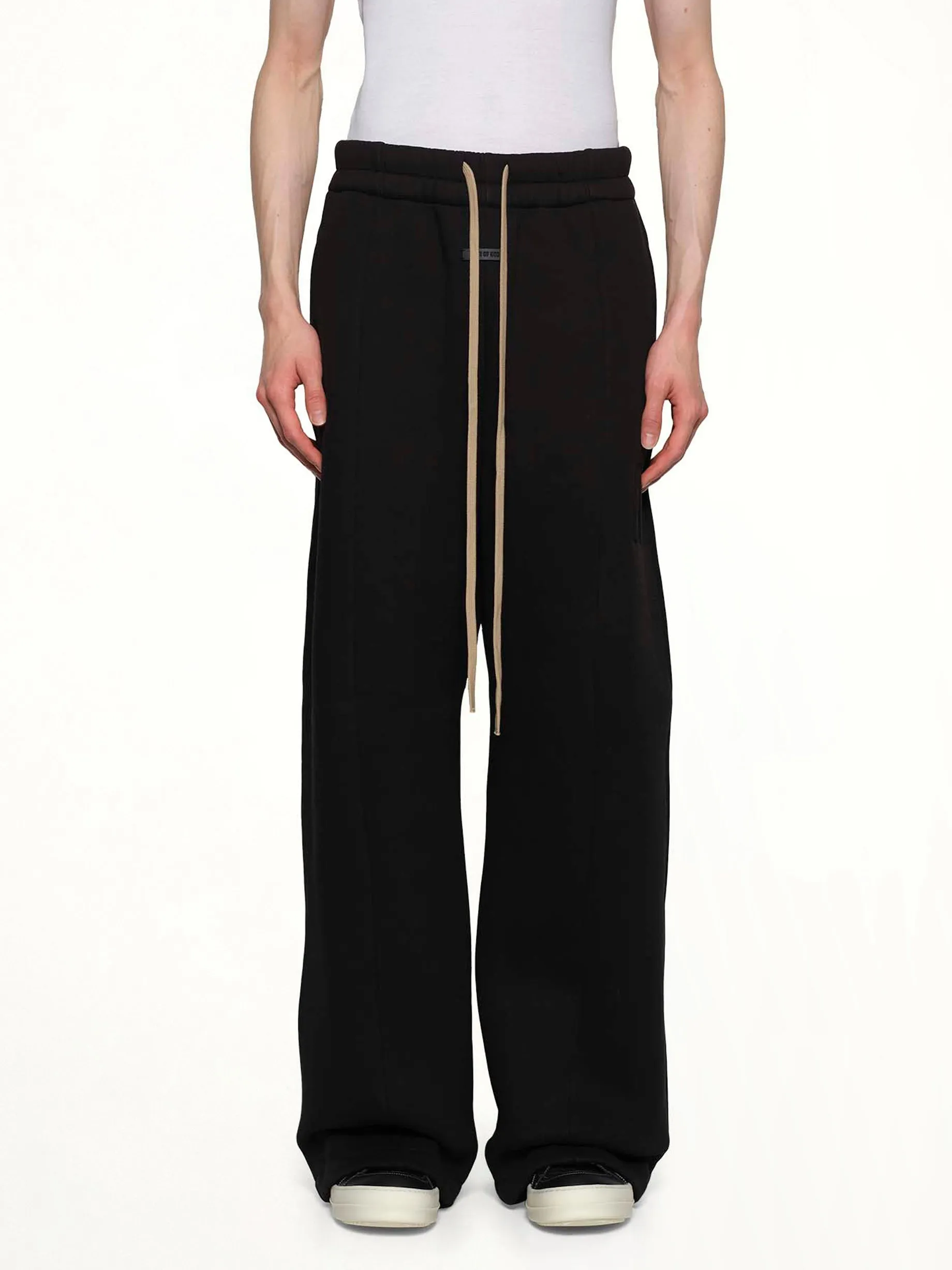 Wide Leg Sweatpant in Black sold by MARAIS
