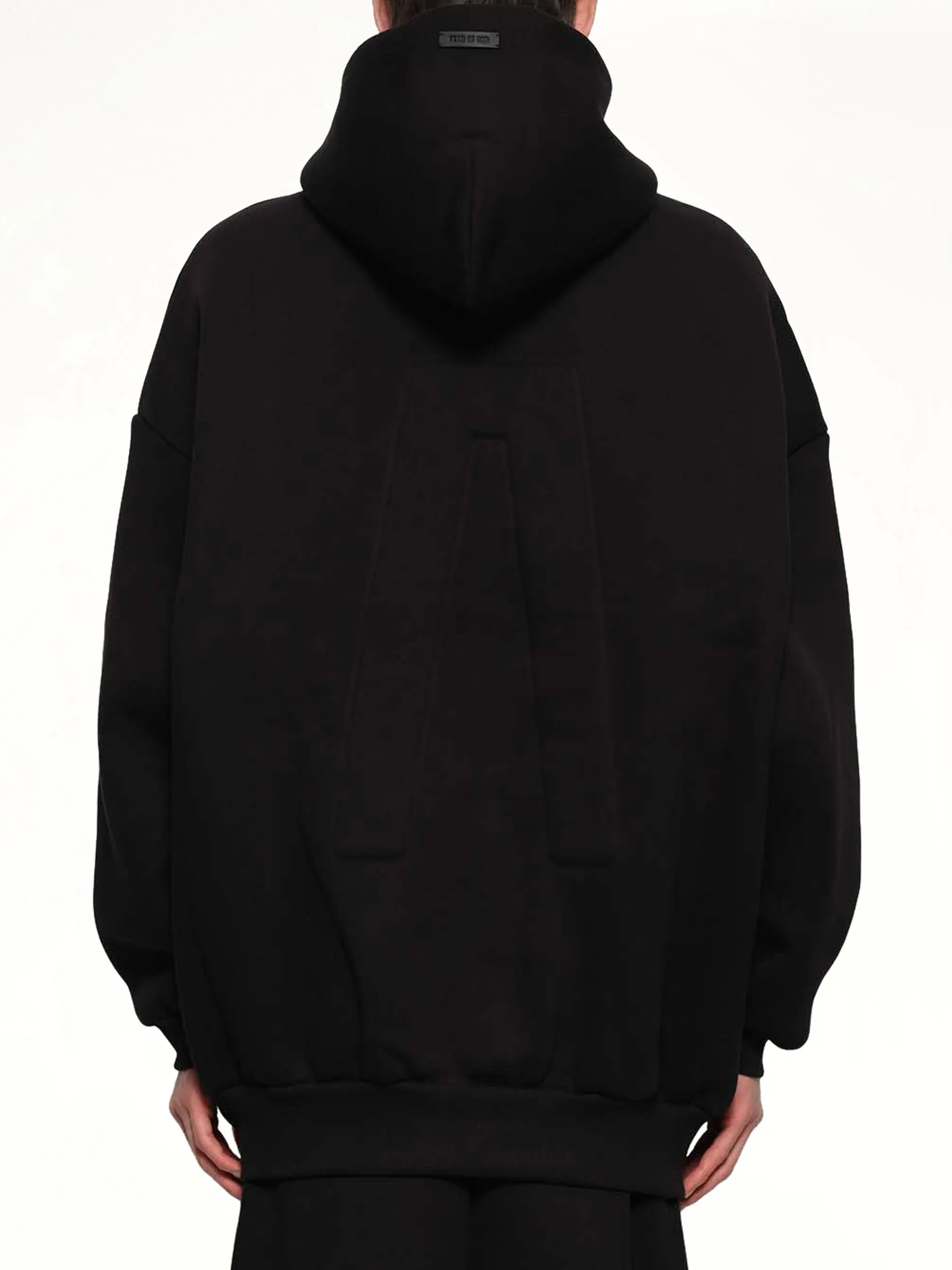 Zip Hoodie in Black sold by MARAIS product image thumbnail 5