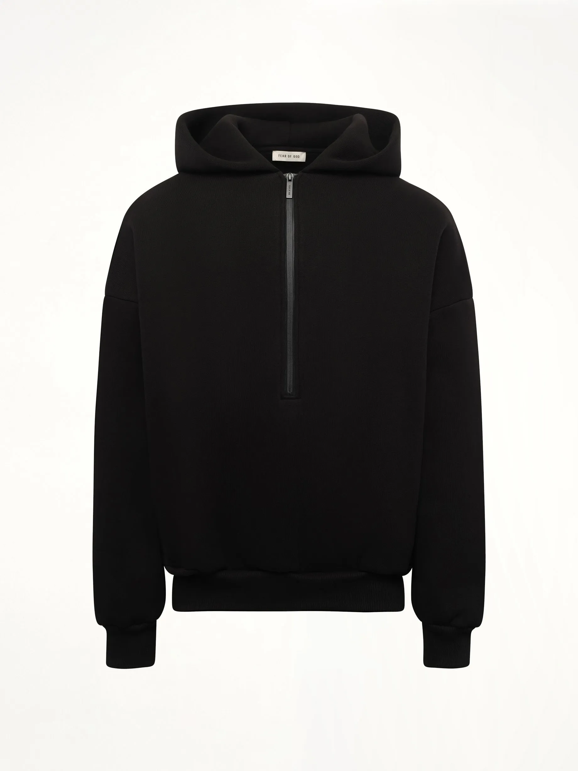 Athletic Halfzip Hoodie in Black sold by MARAIS product image thumbnail 2