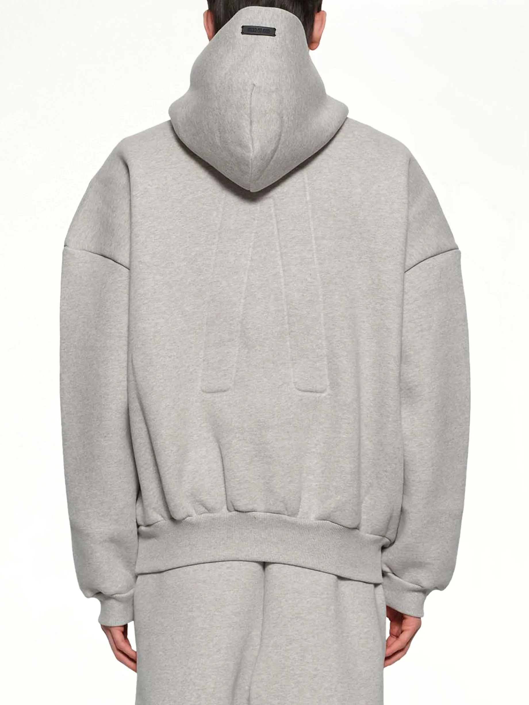 Athletic Halfzip Hoodie in Grey sold by MARAIS product image thumbnail 5