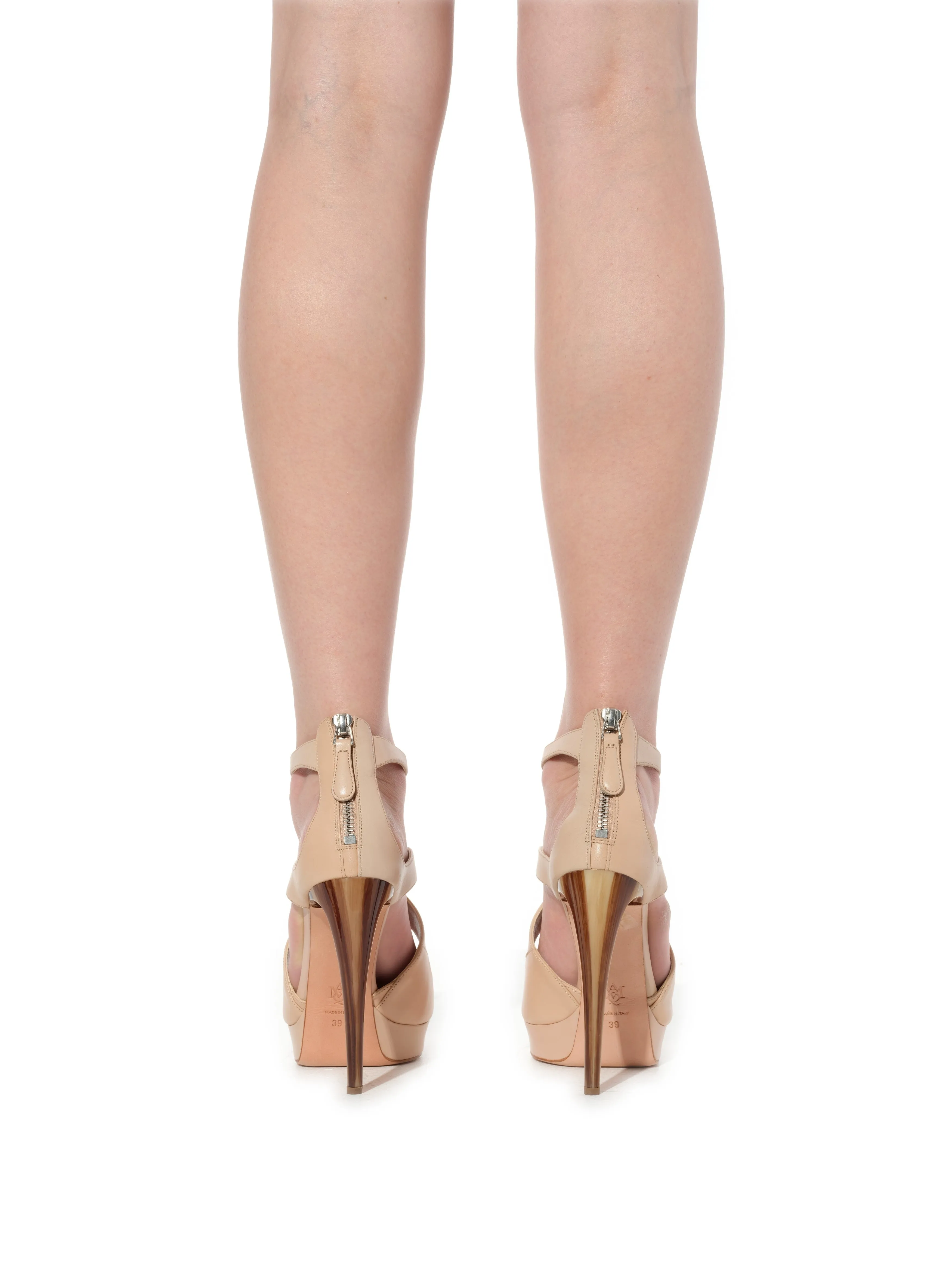 Leather Heels in Mix sold by MARAIS product image thumbnail 4