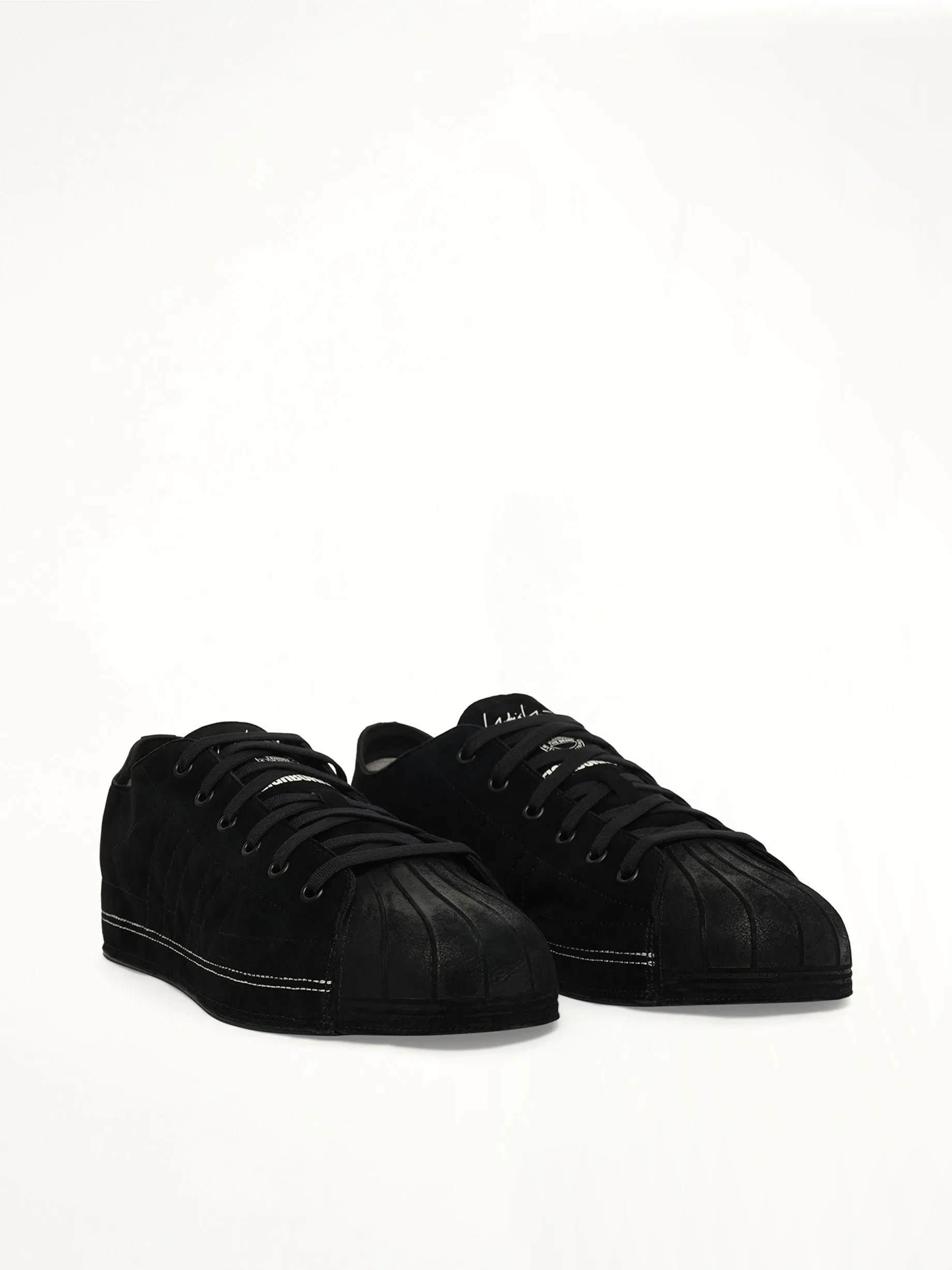 Y-3 X NBHD Nizzastar Lo Sneaker in Black/Off White sold by MARAIS product image thumbnail 2