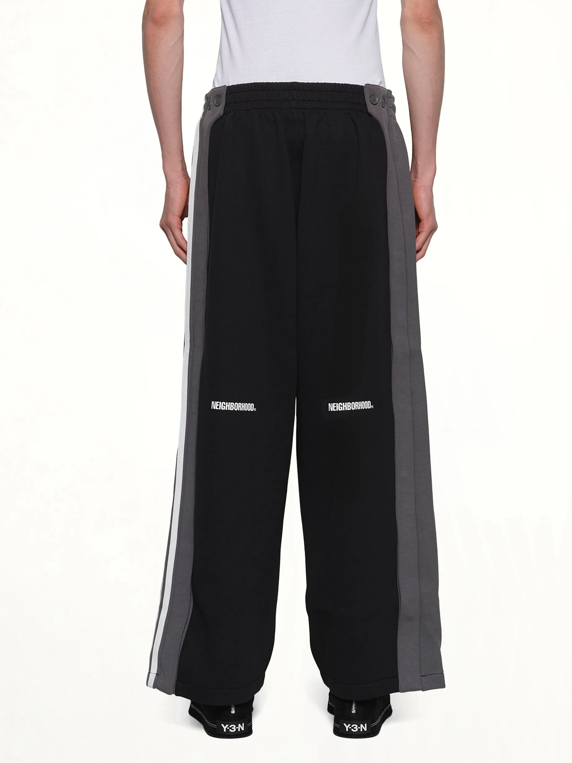 Y-3 X NBHD Track Pants in Black sold by MARAIS product image thumbnail 5