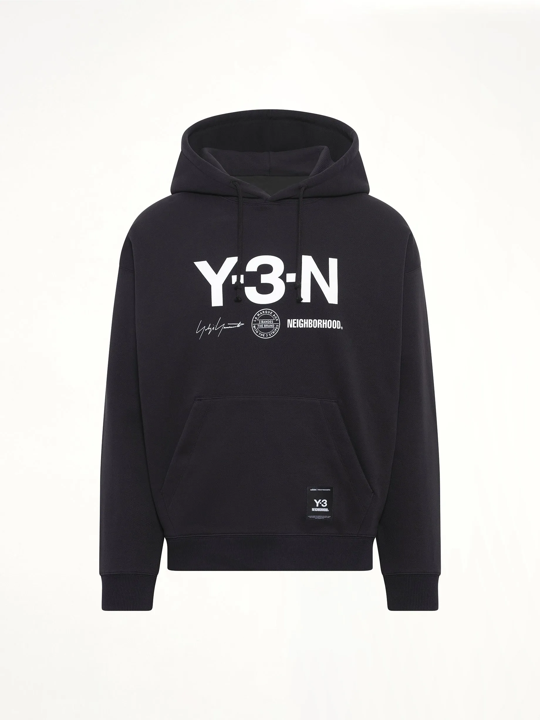 Y-3 X NBHD Graphic Hoodie in Black sold by MARAIS product image thumbnail 2