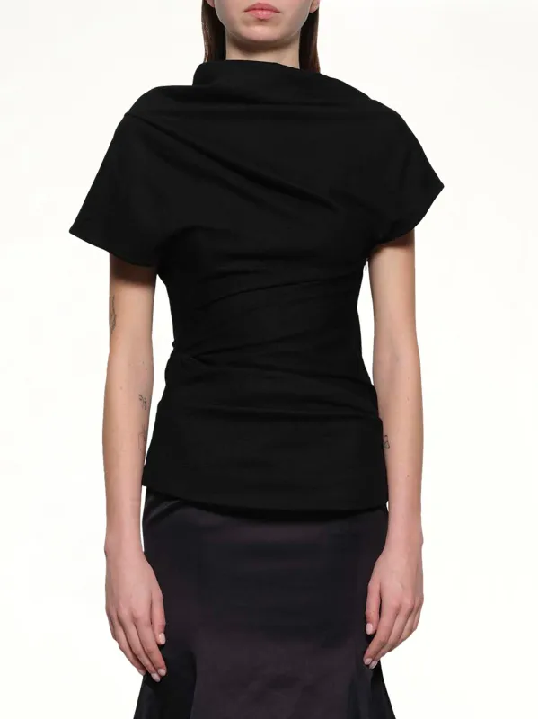 Flop Top in Black made by Entire Studios