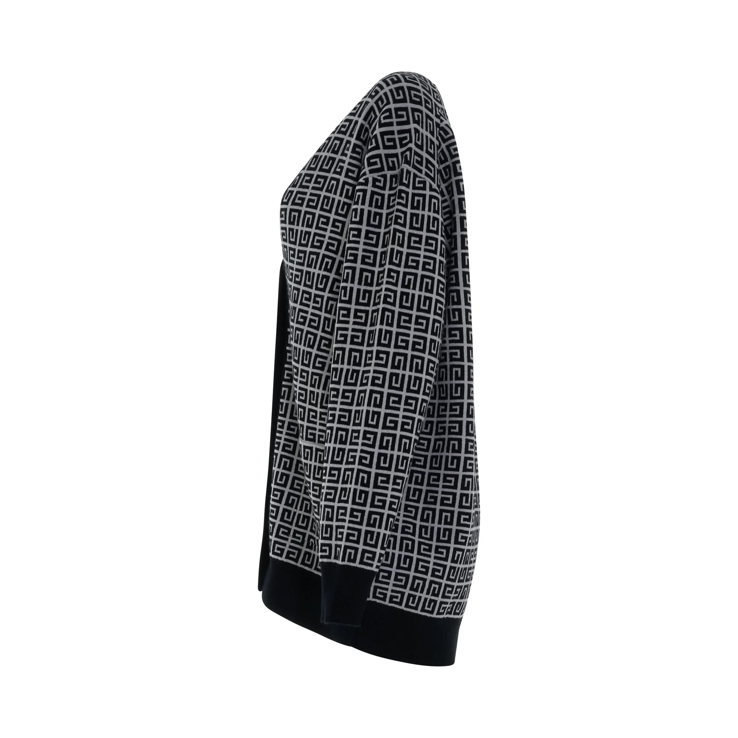 Long Cashmere Cardigan in White sold by MARAIS product image thumbnail 3