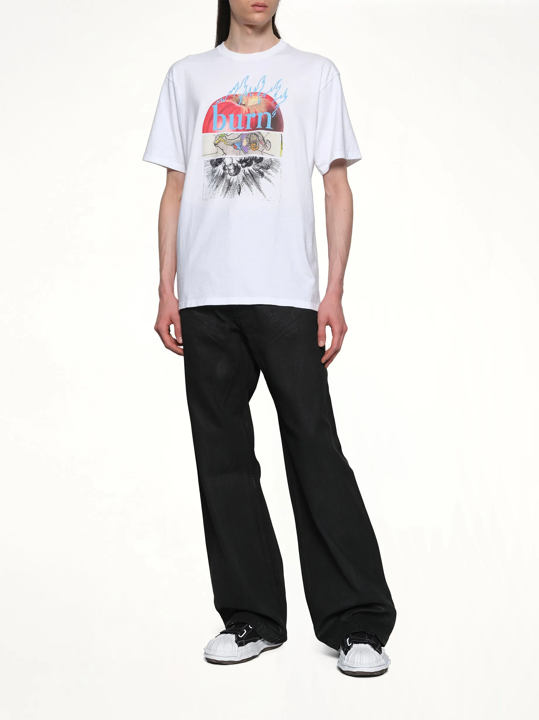 Burn T-Shirt in White sold by MARAIS product image thumbnail 4