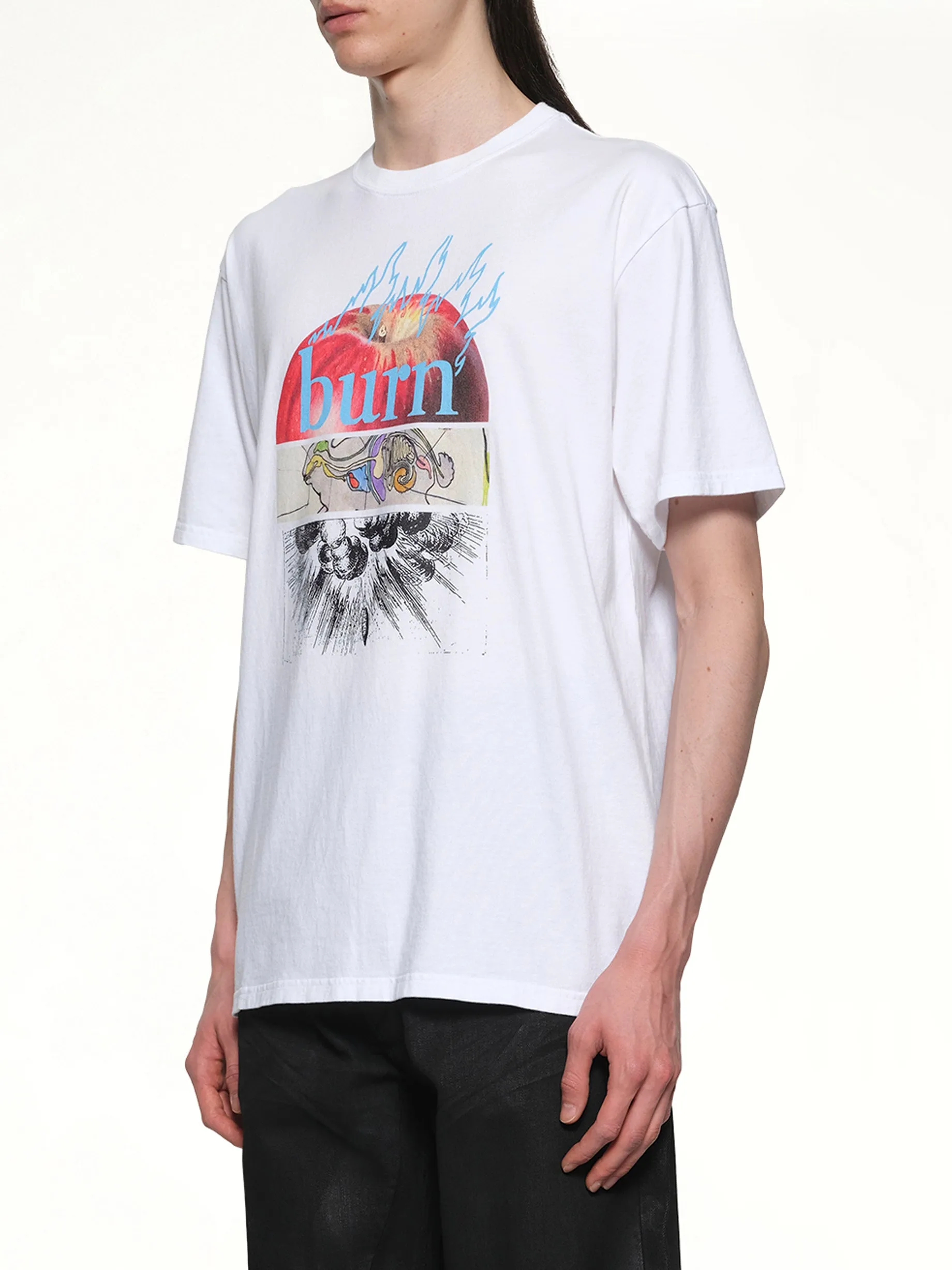 Burn T-Shirt in White sold by MARAIS product image thumbnail 3