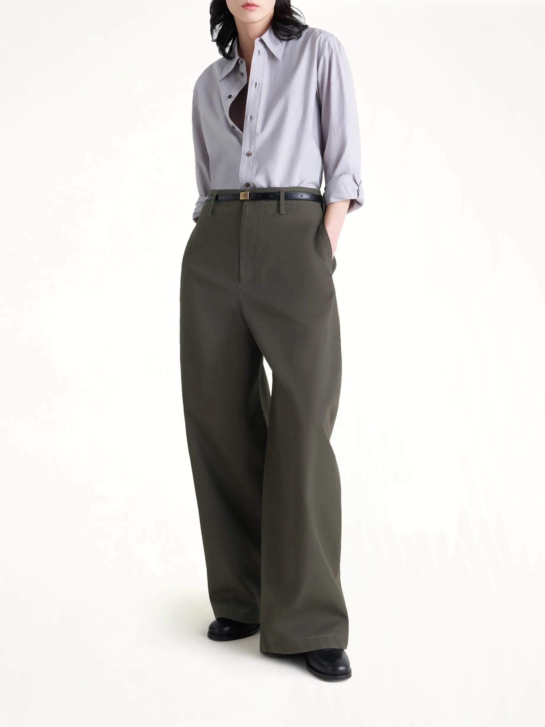 Large Chino in Espresso sold by MARAIS product image thumbnail 4
