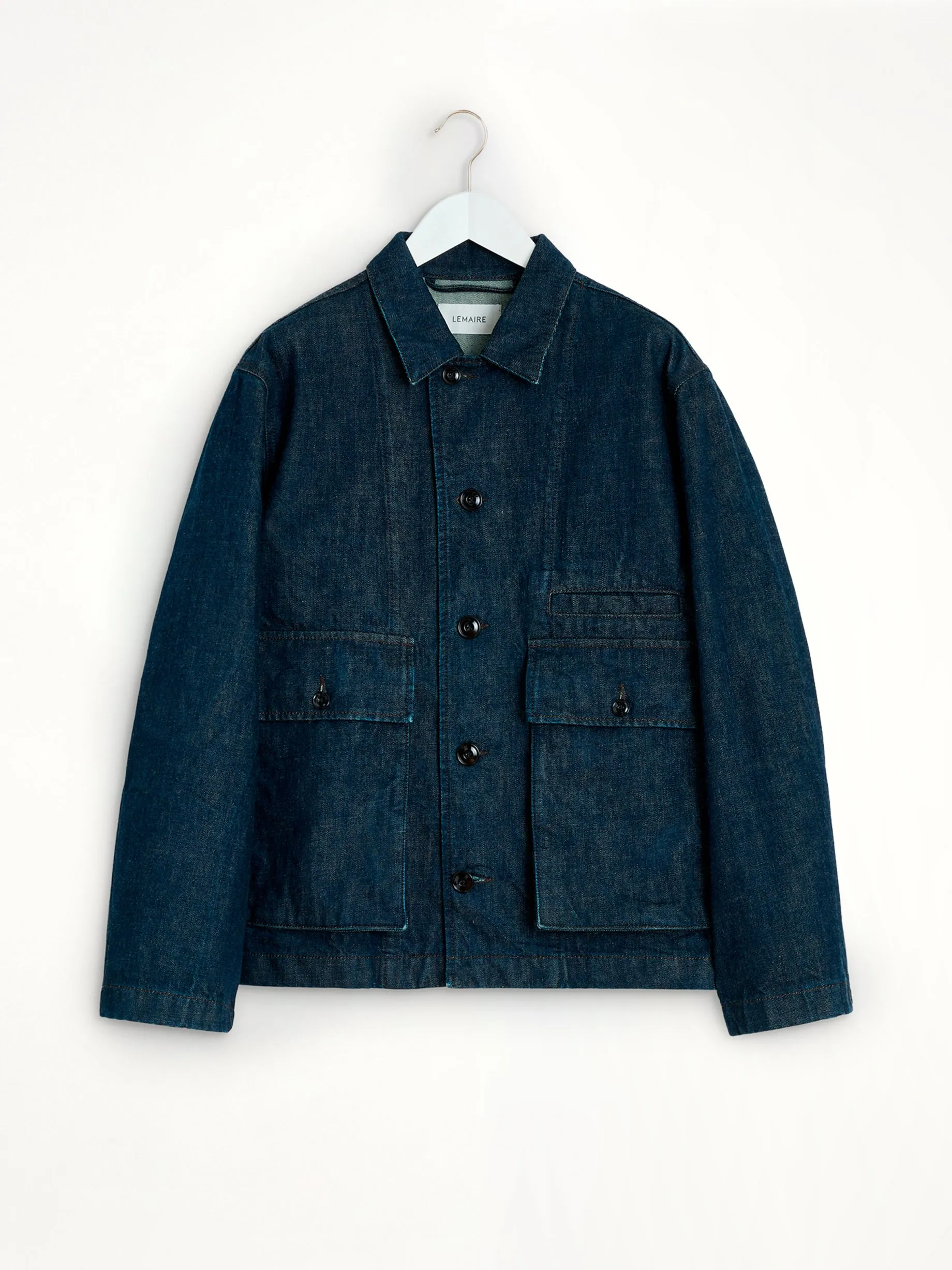 Boxy Jacket In Denim Indigo sold by MARAIS product image thumbnail 2