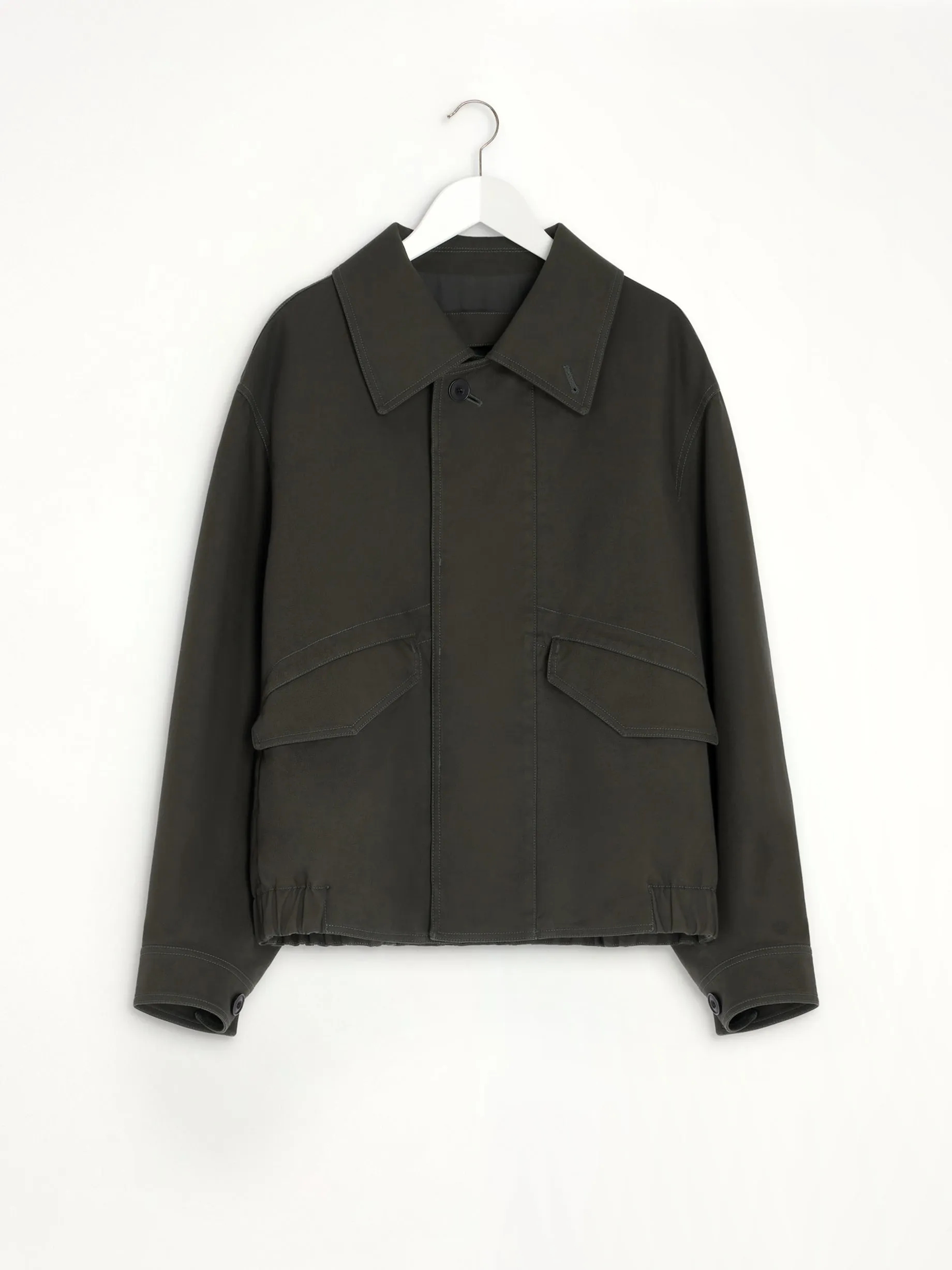 Boxy Blouson in Espresso sold by MARAIS product image thumbnail 2