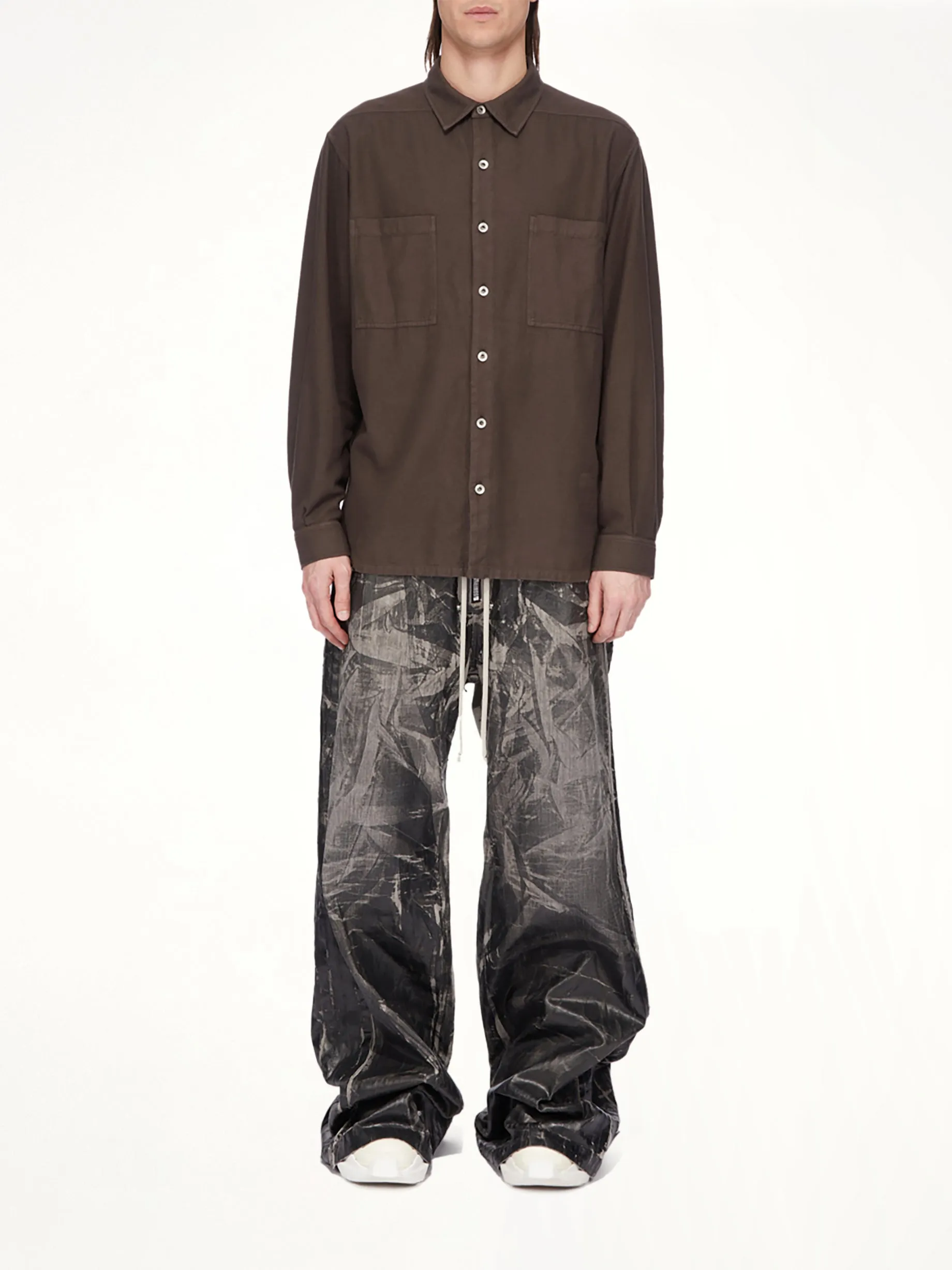 Jumbo Outershirt in Dark Dust sold by MARAIS product image thumbnail 4
