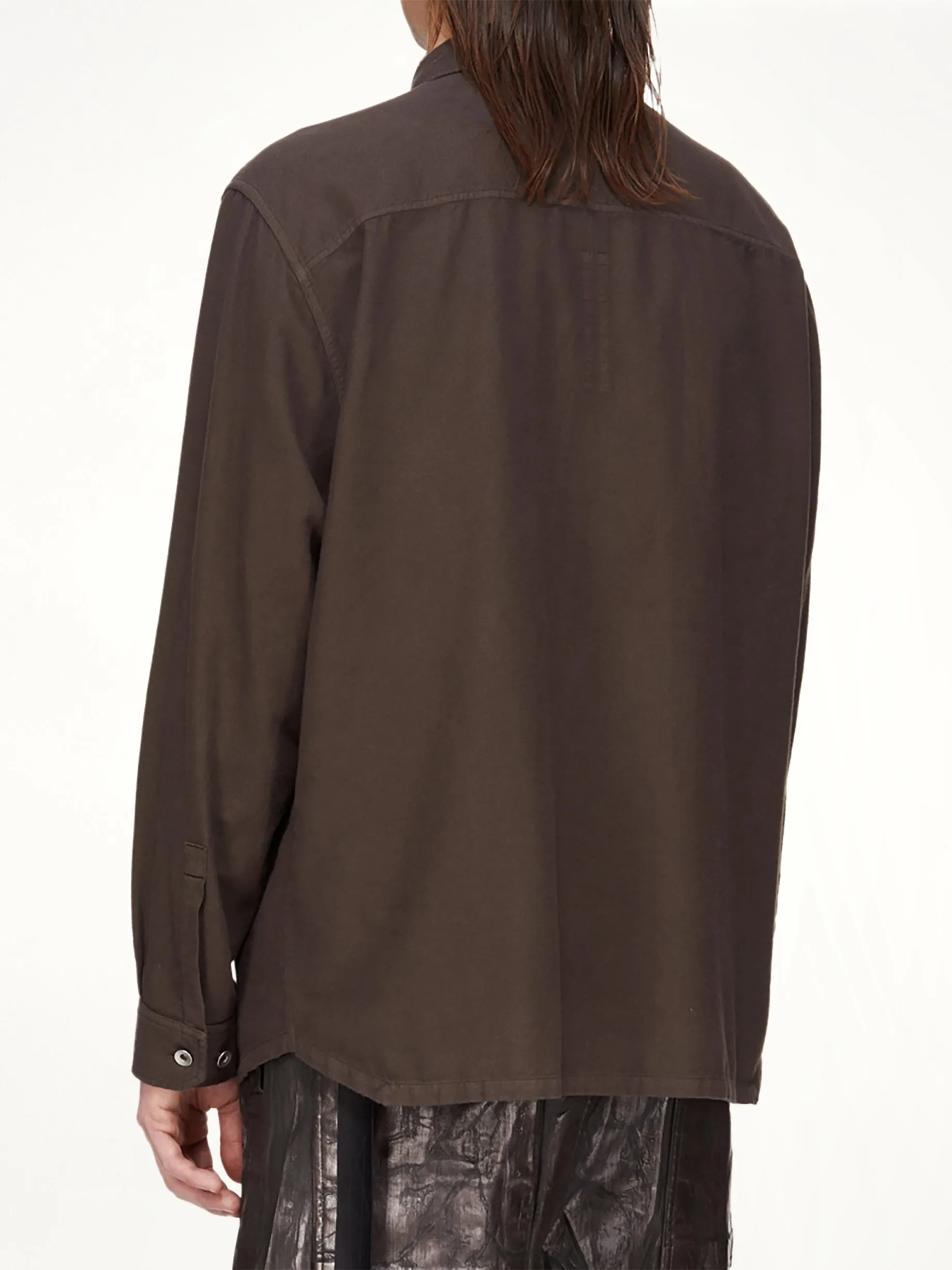Jumbo Outershirt in Dark Dust sold by MARAIS product image thumbnail 3