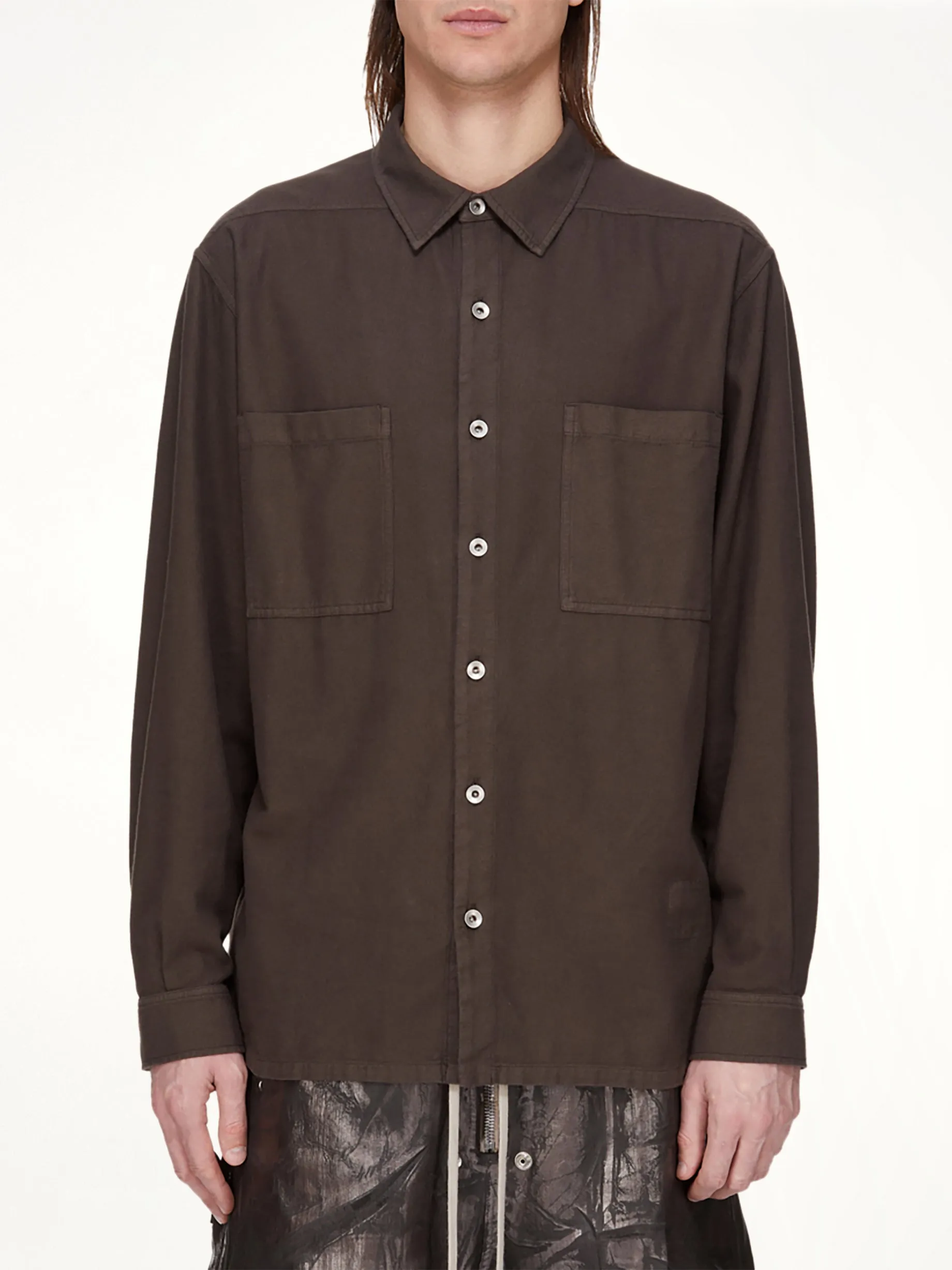 Jumbo Outershirt in Dark Dust sold by MARAIS