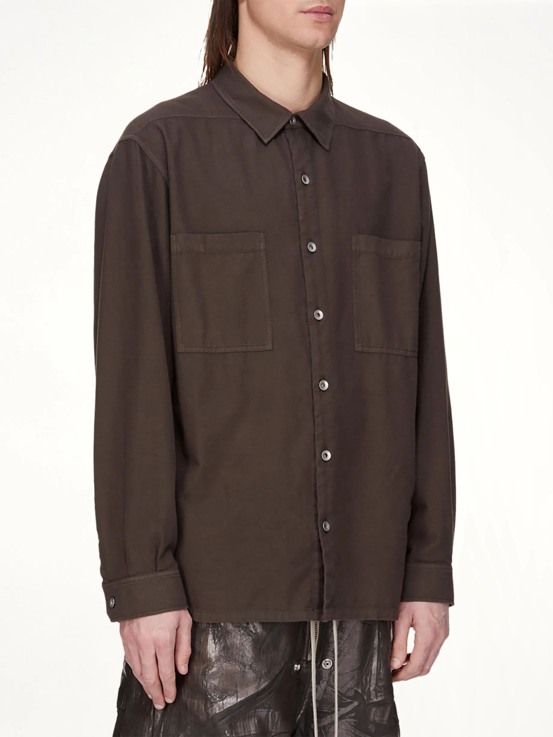 Jumbo Outershirt in Dark Dust sold by MARAIS product image thumbnail 2