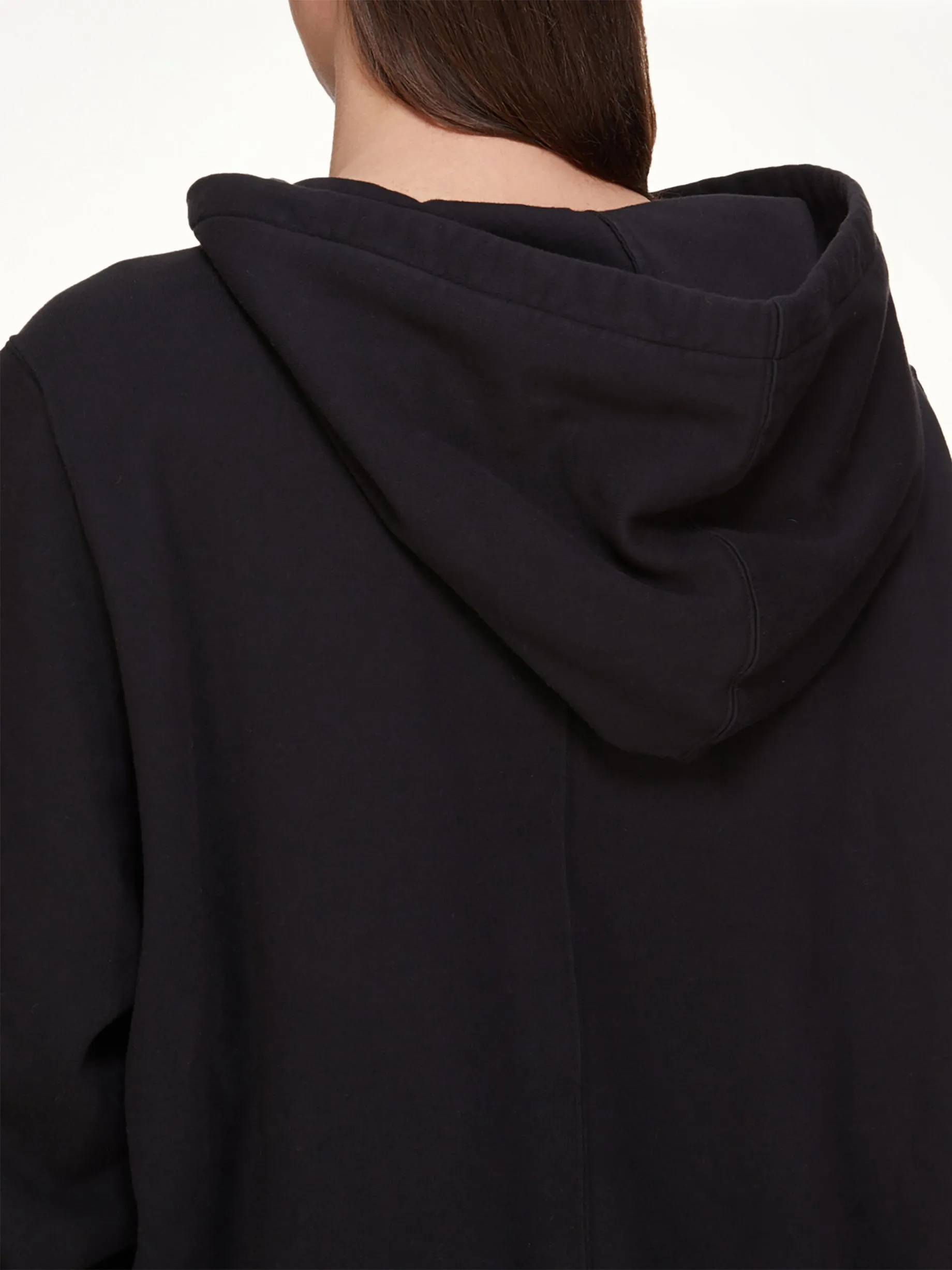 Cunty Oversize Hoodie in Black/Pearl sold by MARAIS product image thumbnail 5