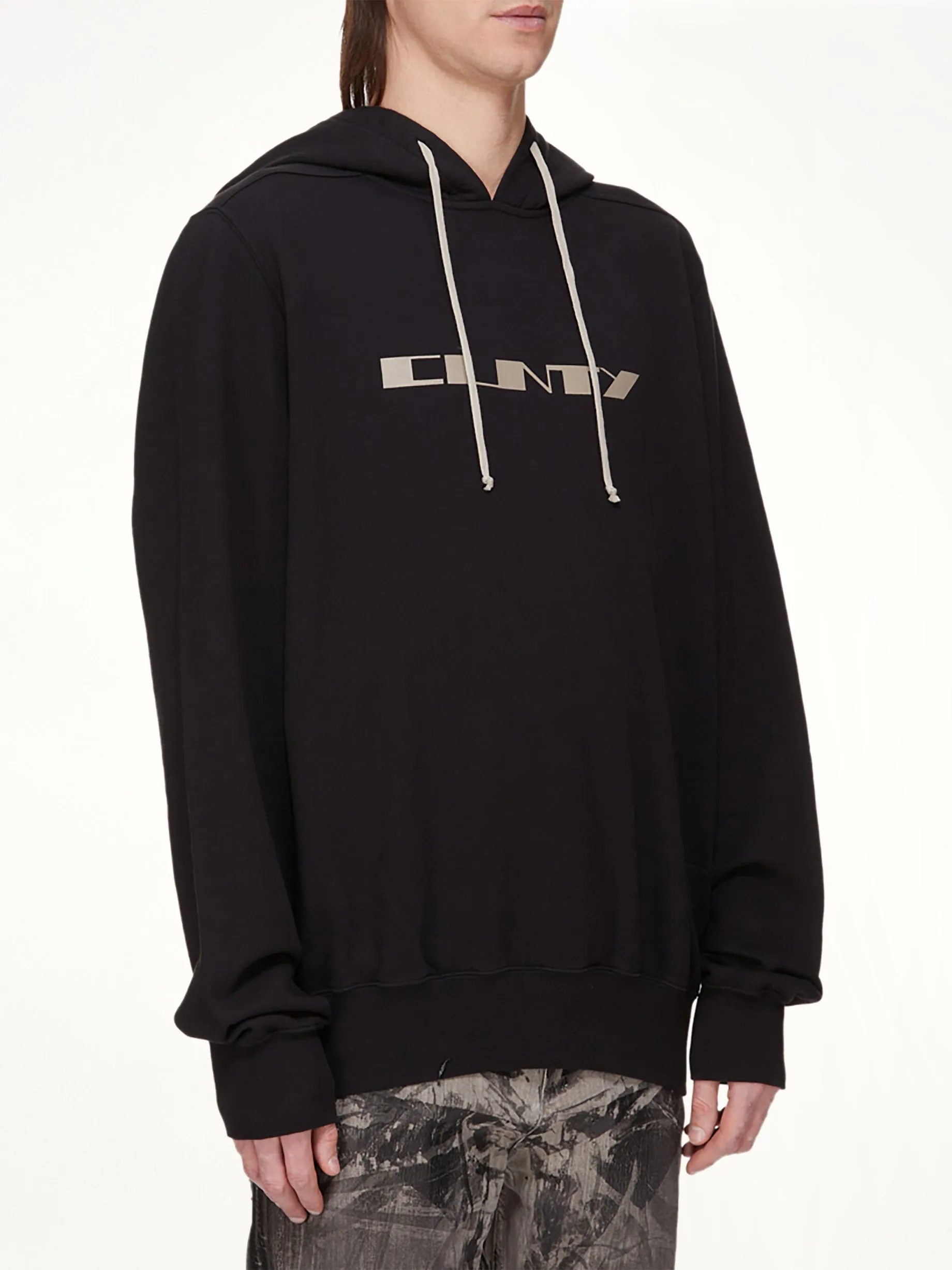 Cunty Oversize Hoodie in Black/Pearl sold by MARAIS product image thumbnail 2