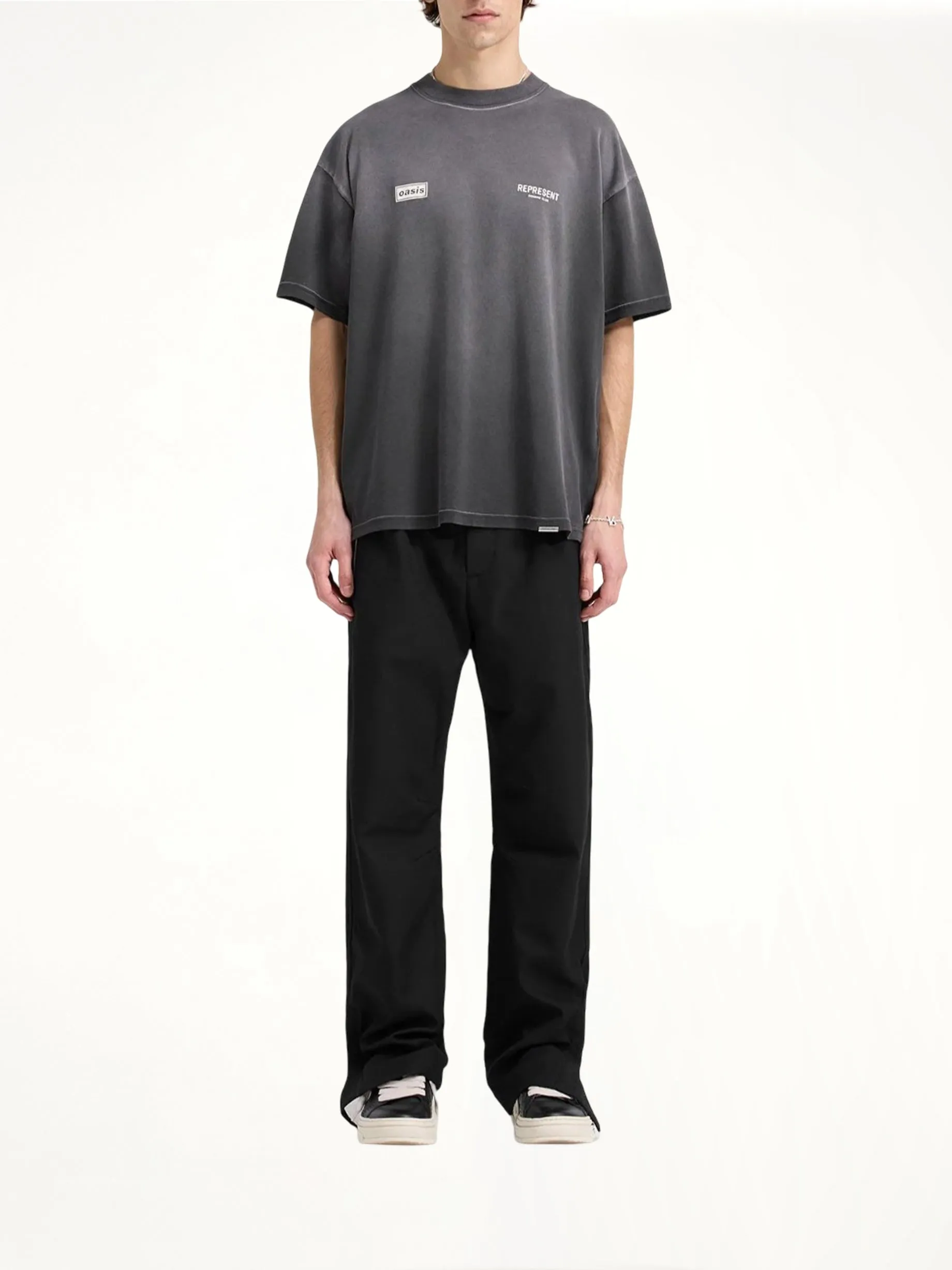 Oasis Owners Club T-Shirt in Stained Black sold by MARAIS product image thumbnail 4