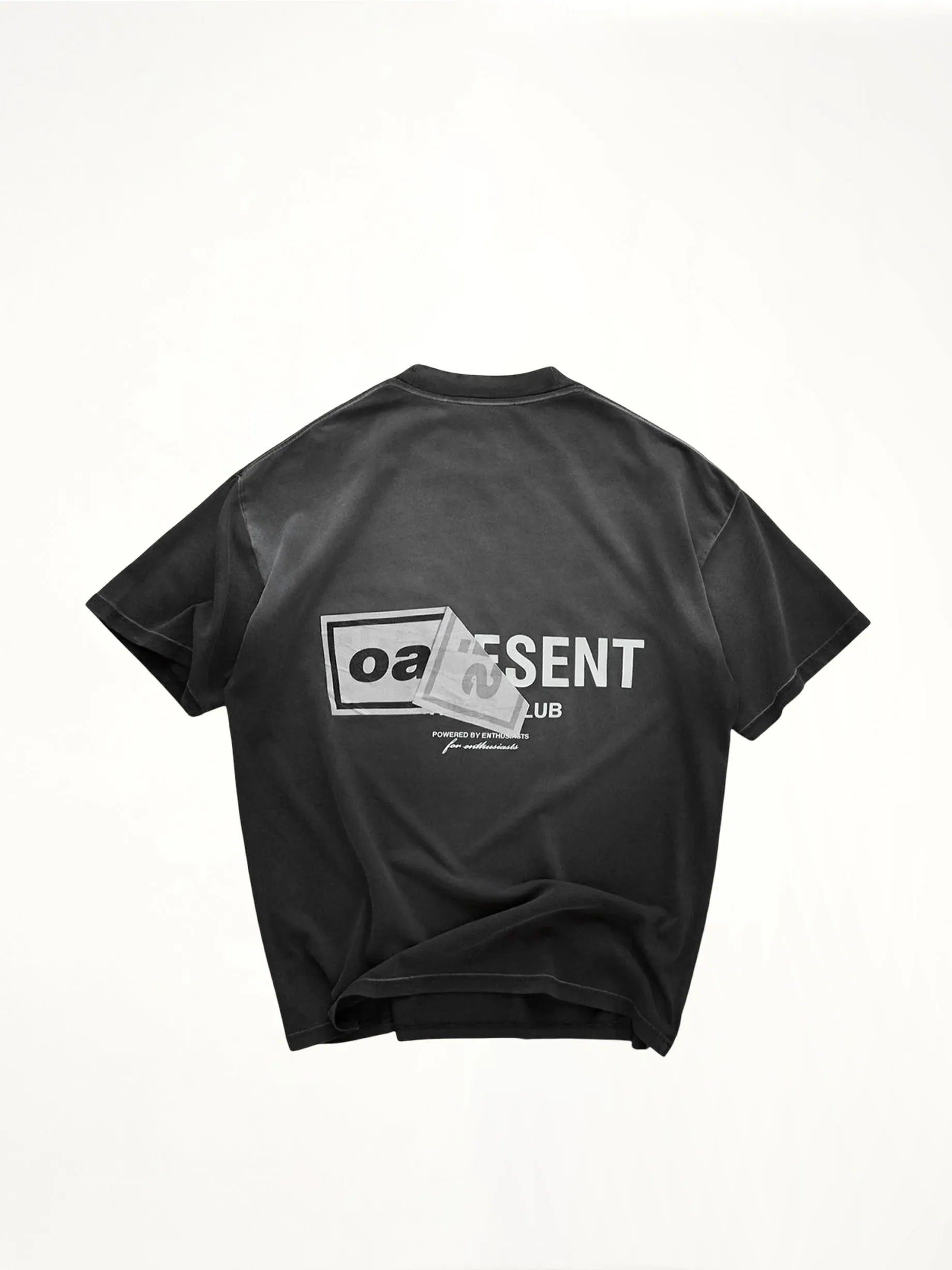 Oasis Owners Club T-Shirt in Stained Black sold by MARAIS product image thumbnail 5