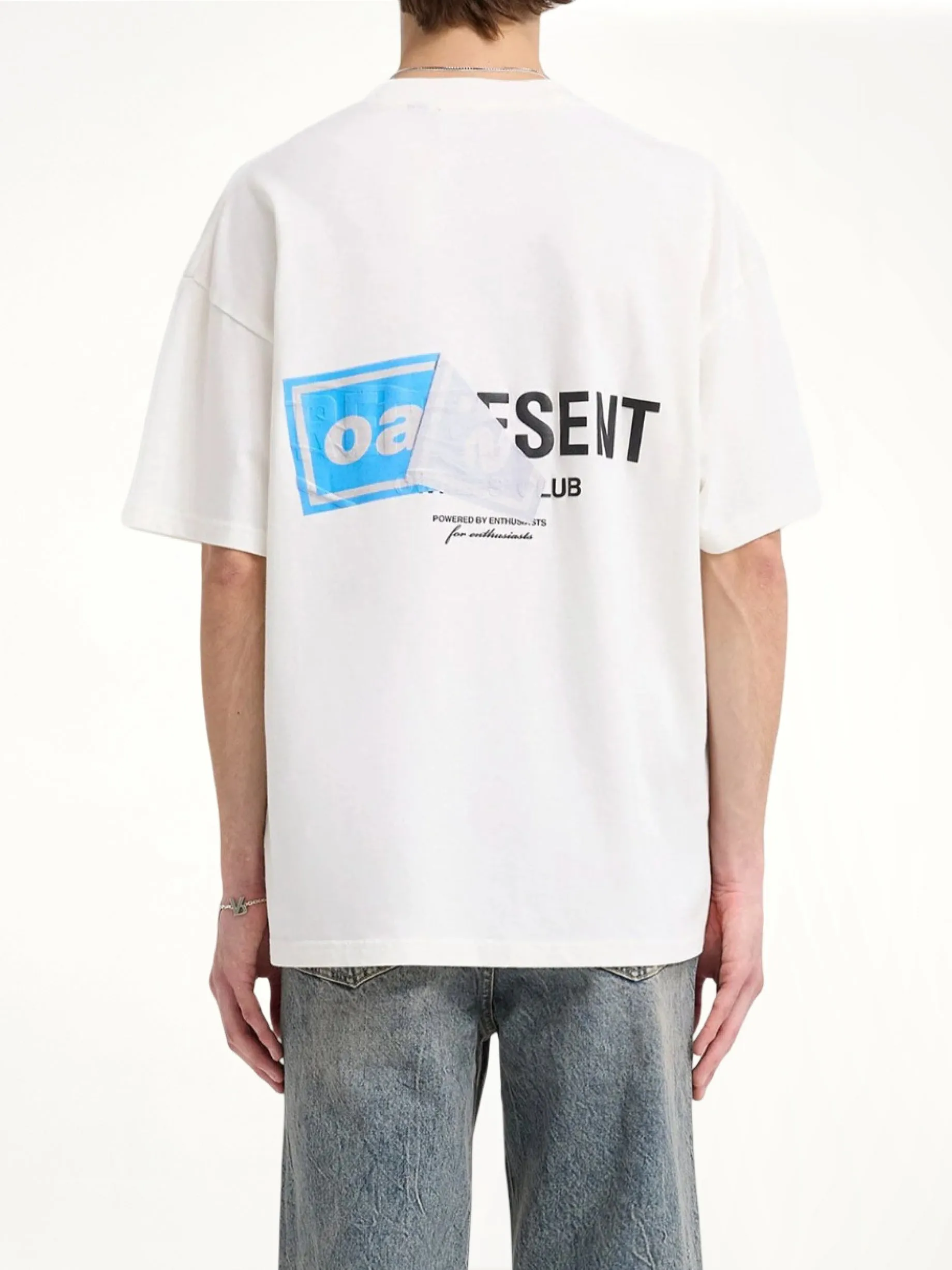 Oasis Owners Club T-Shirt in Flat White sold by MARAIS product image thumbnail 3