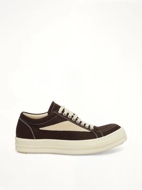 Vintage Sneaks in Dark Dust/Milk/Milk sold by MARAIS