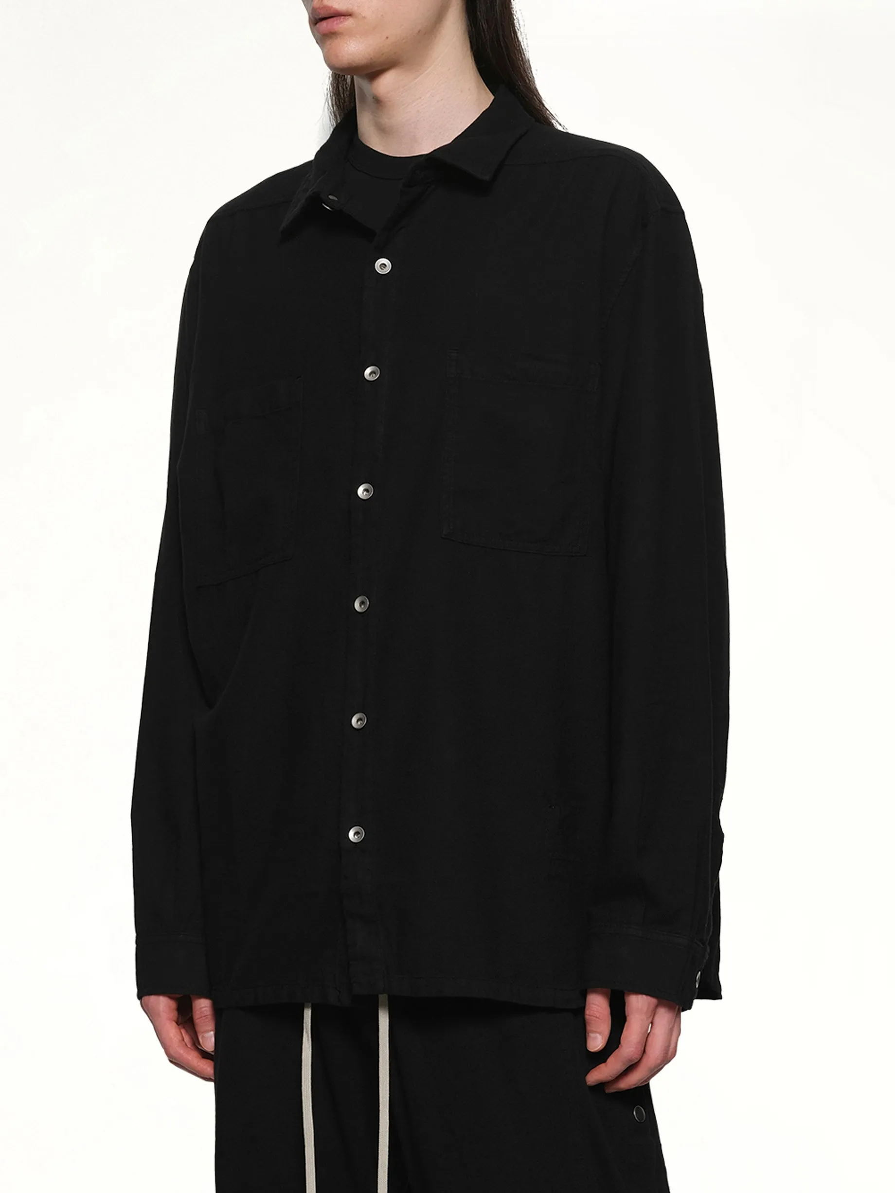 Jumbo Outershirt in Black sold by MARAIS product image thumbnail 3