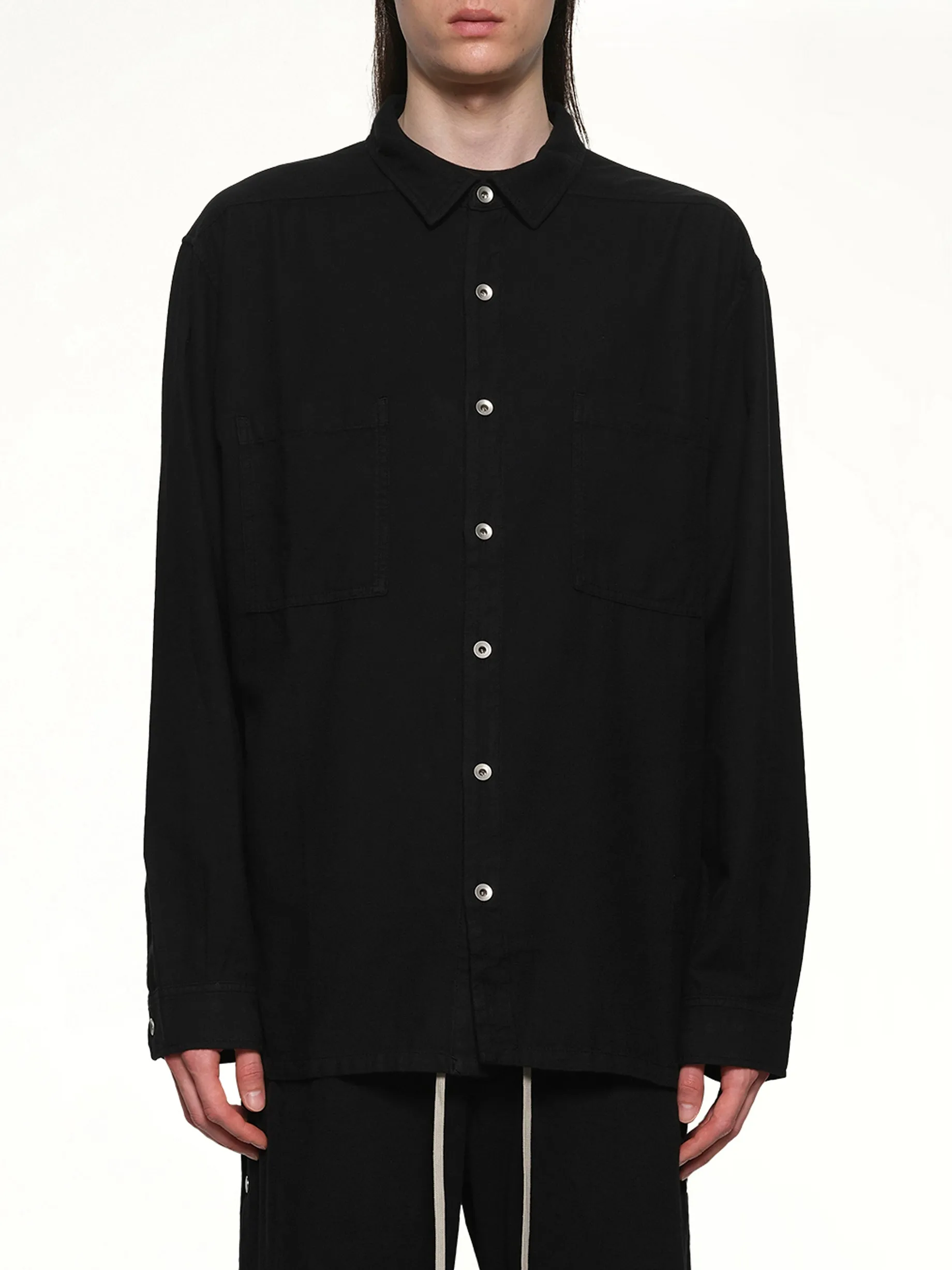 Jumbo Outershirt in Black sold by MARAIS