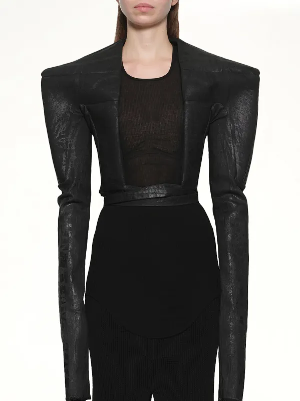 Tight Jacket in Black sold by MARAIS