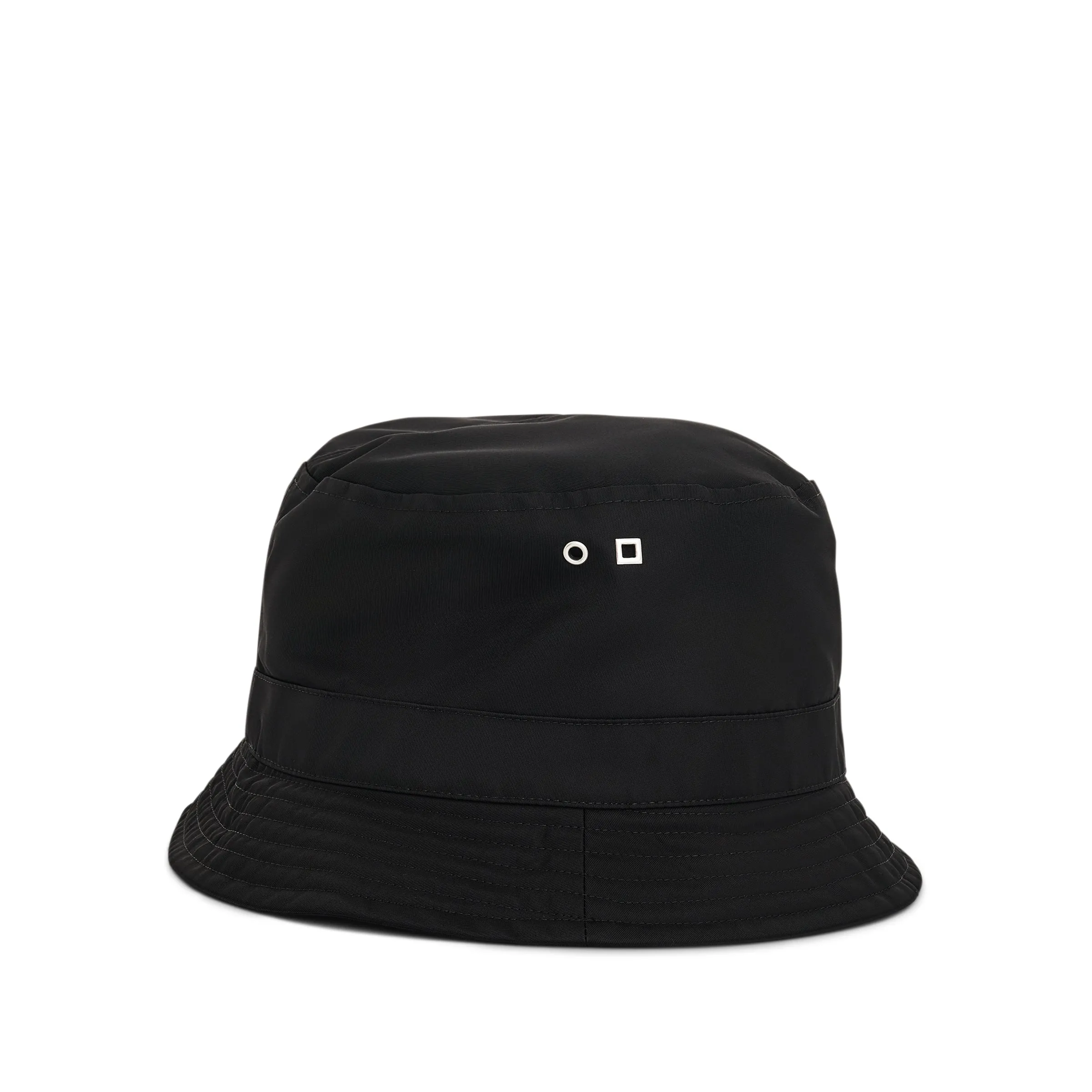 Ovalie Logo Bucket Hat in Black sold by MARAIS product image thumbnail 2