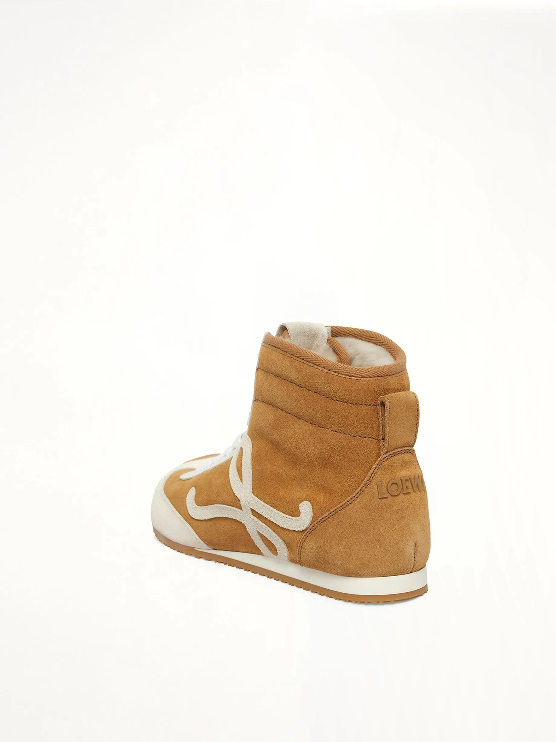 Ballet Runner 2.0 High Top in Tan/White sold by MARAIS product image thumbnail 3