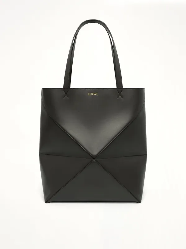 Puzzle Fold Tote XL in Dark Grey sold by MARAIS