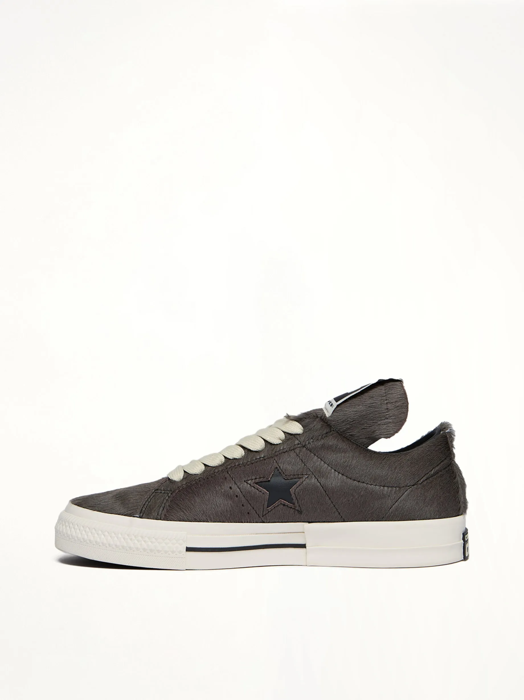 One Star Fur Sneaker A14796C in Dark Dust/Black sold by MARAIS product image thumbnail 3