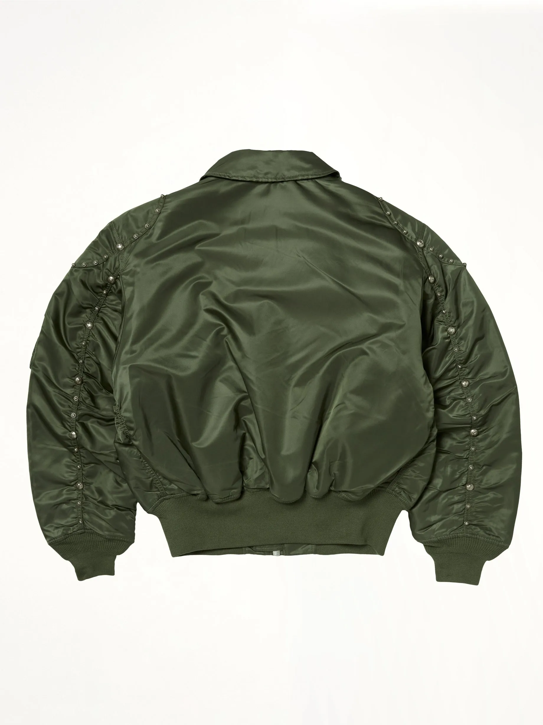 TC x Alpha Industries Bomber Jacket (Rivet Ver) in Sage sold by MARAIS product image thumbnail 2