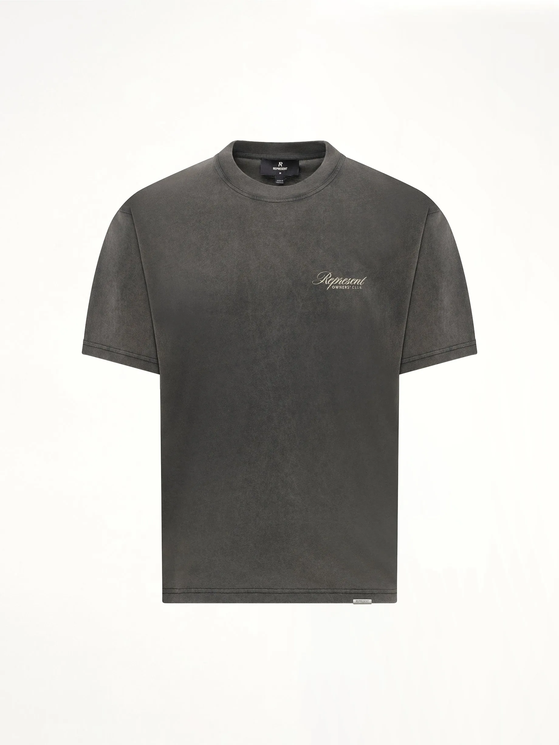 Represent Owners Club Script T-Shirt in Vintage Grey sold by MARAIS product image thumbnail 2
