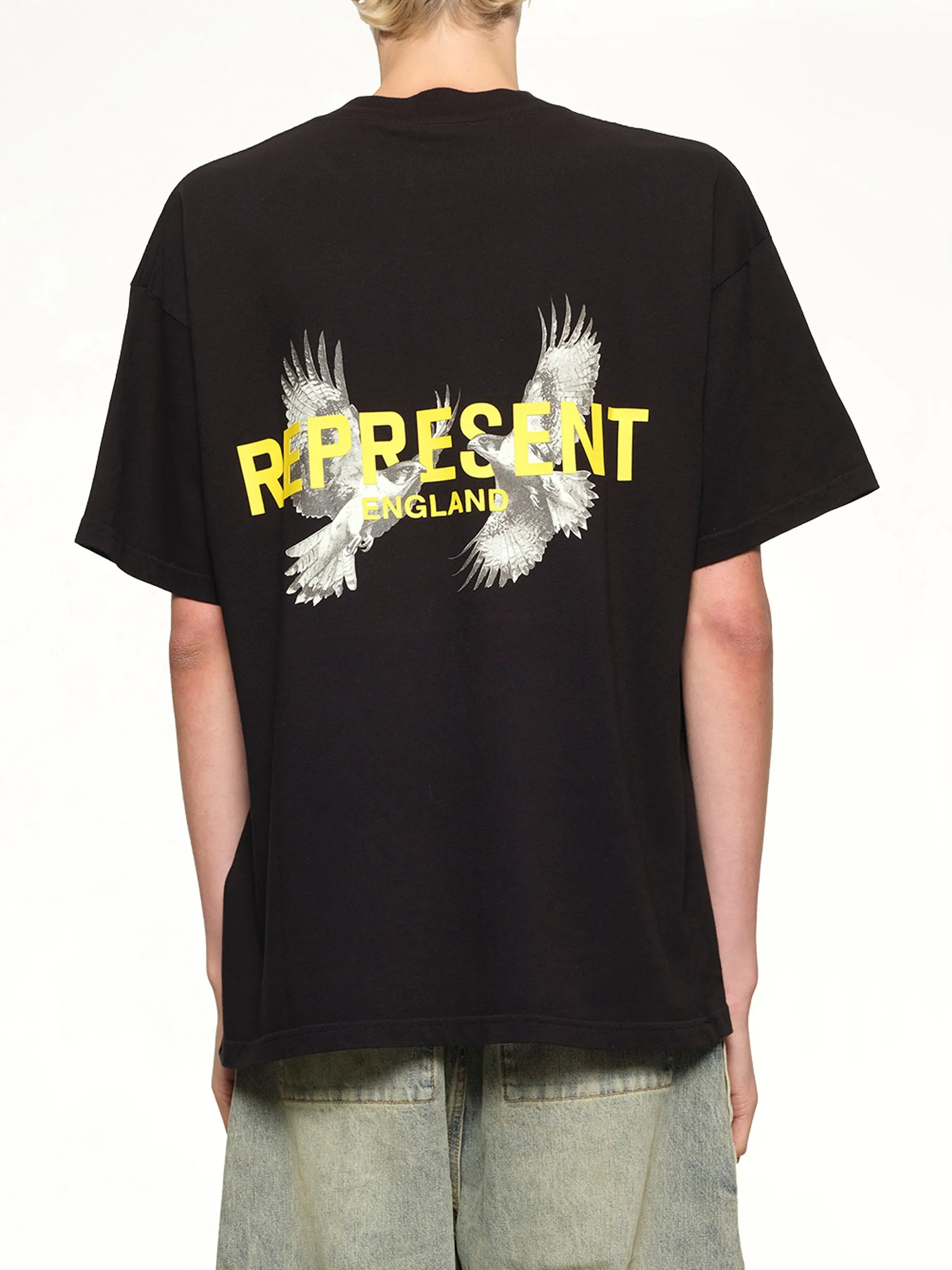 Legacy Falcon T-Shirt in Jet Black sold by MARAIS product image thumbnail 5