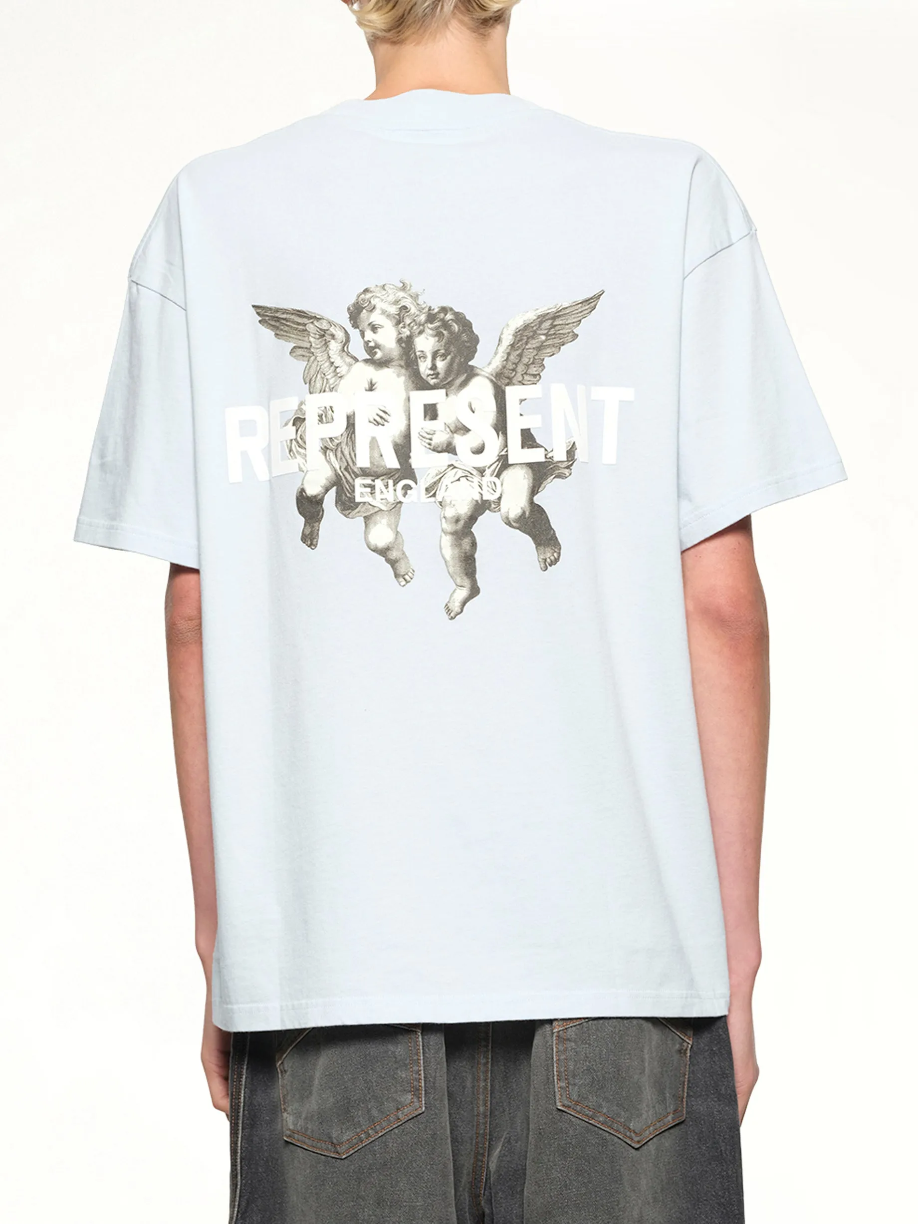 Represent Legacy Cherubs T-Shirt in Cloud sold by MARAIS product image thumbnail 5
