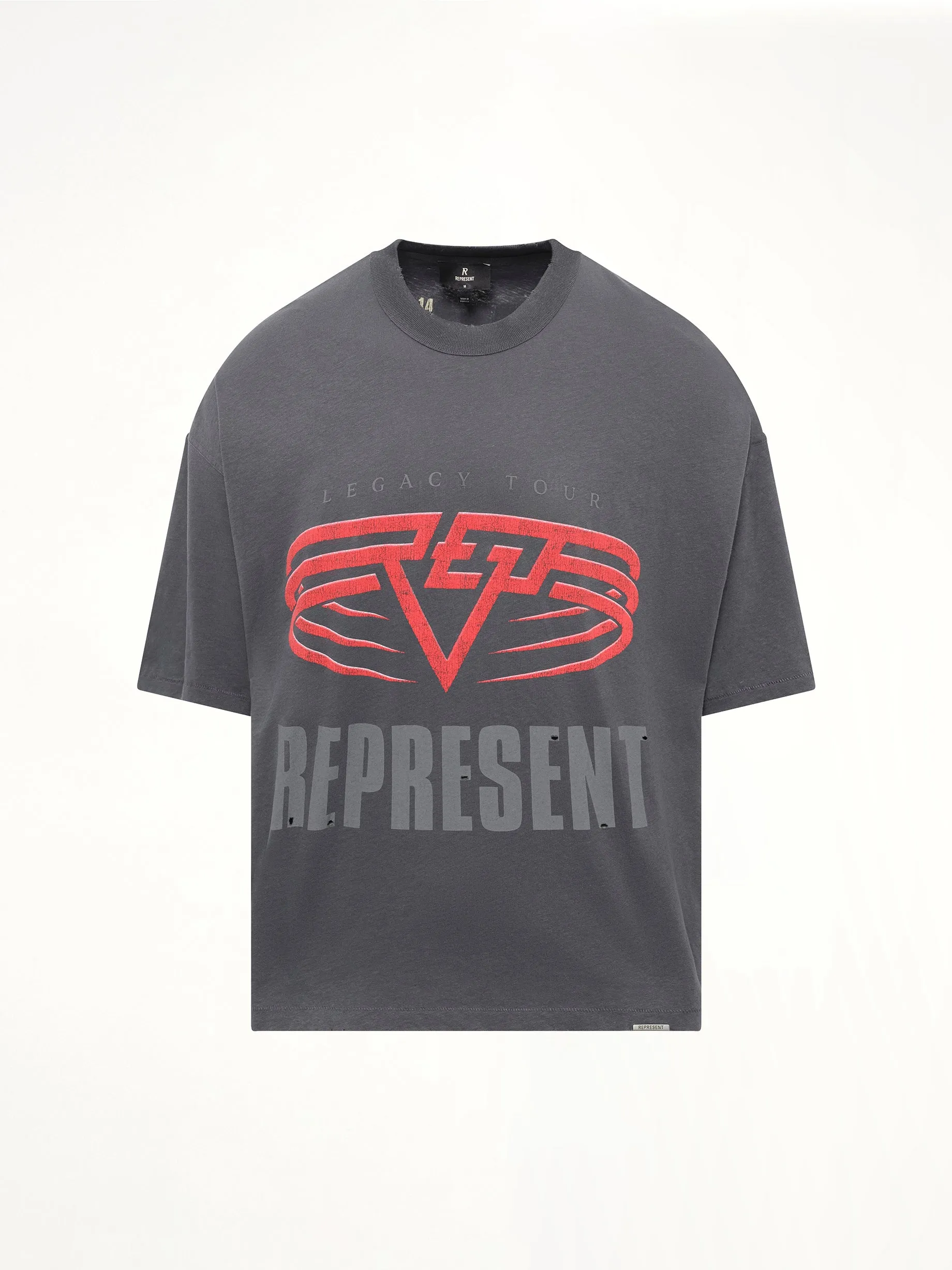 Represent Living Legacy T-Shirt in Sun Fade Grey sold by MARAIS product image thumbnail 2