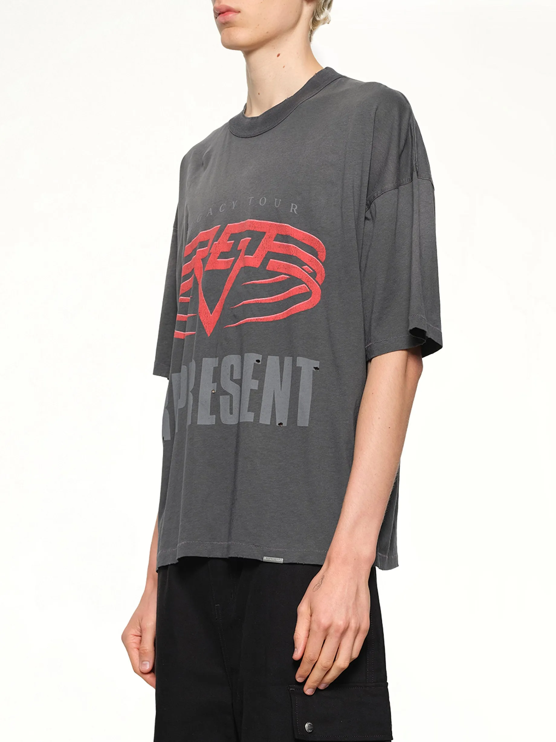 Represent Living Legacy T-Shirt in Sun Fade Grey sold by MARAIS product image thumbnail 3