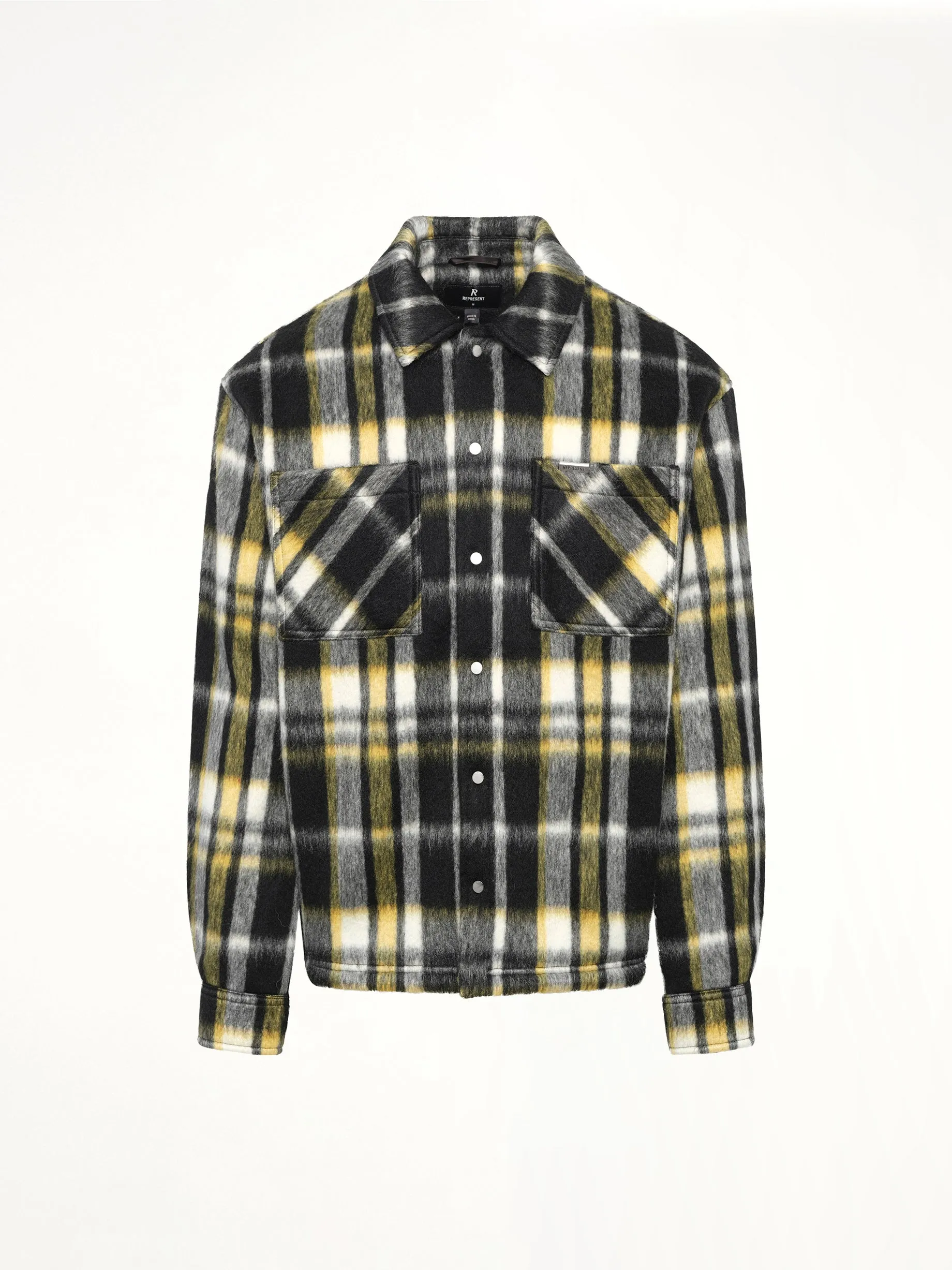 Textured Overshirt in Jet Black sold by MARAIS product image thumbnail 2