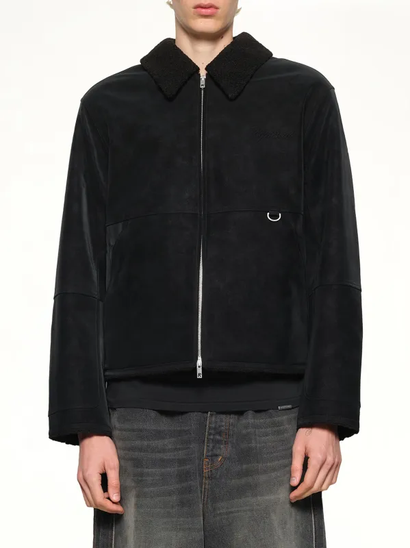 Shearling Jacket in Jet Black sold by MARAIS